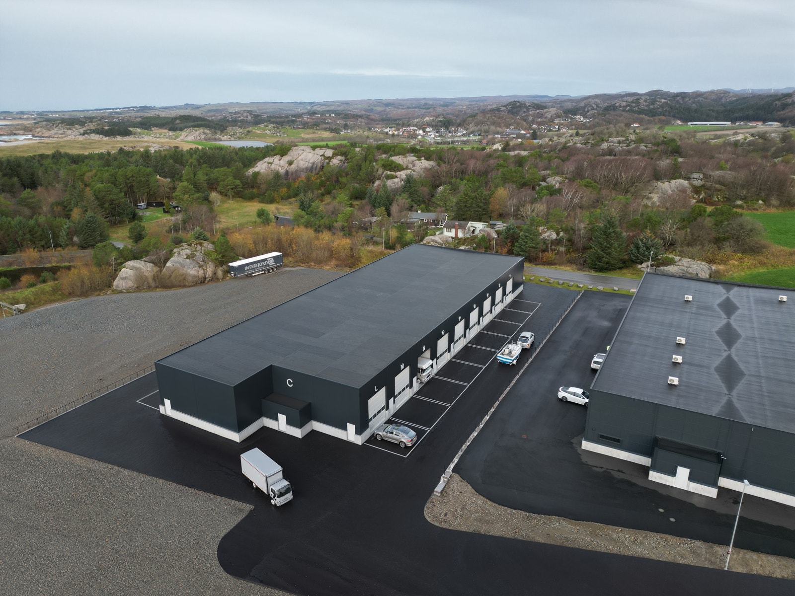 3D-bilde nytt bygg Galleribilde