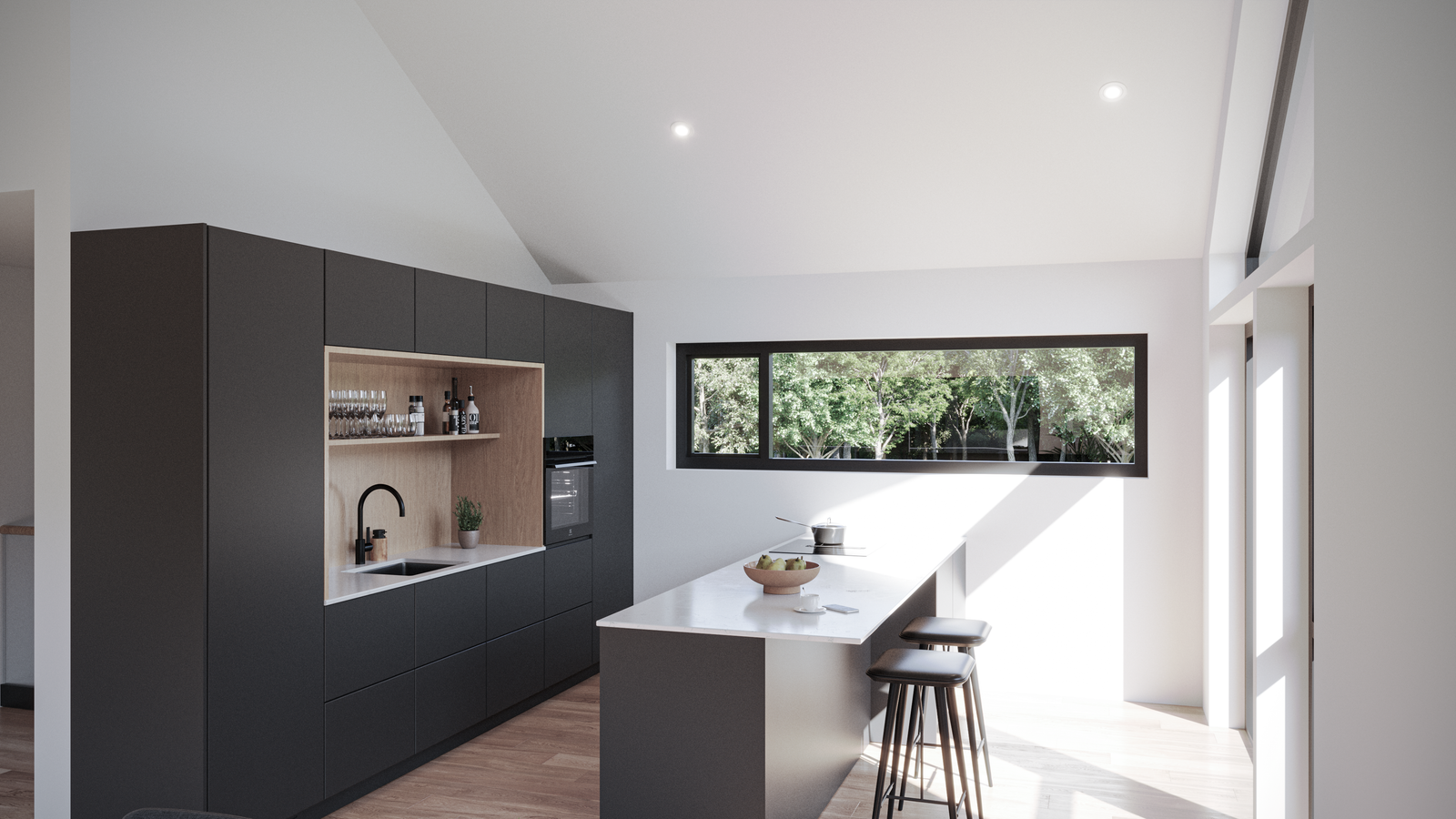 Illustrasjon kjøkken Galleribilde