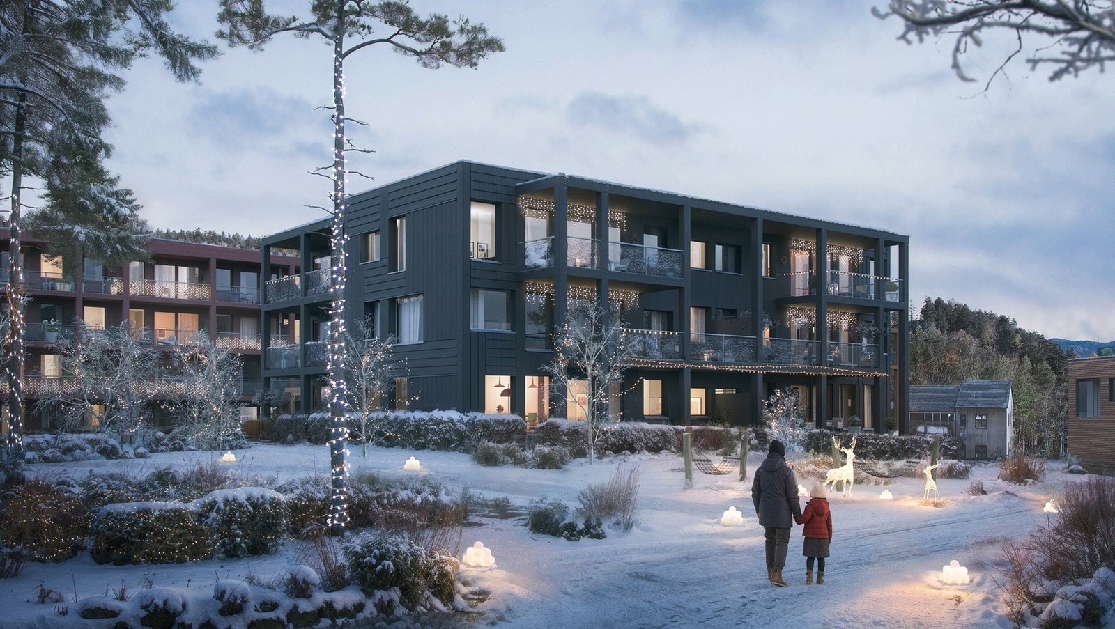 Velkommen til Snøbyen Pluss - bo med smaken av hotell! Galleribilde