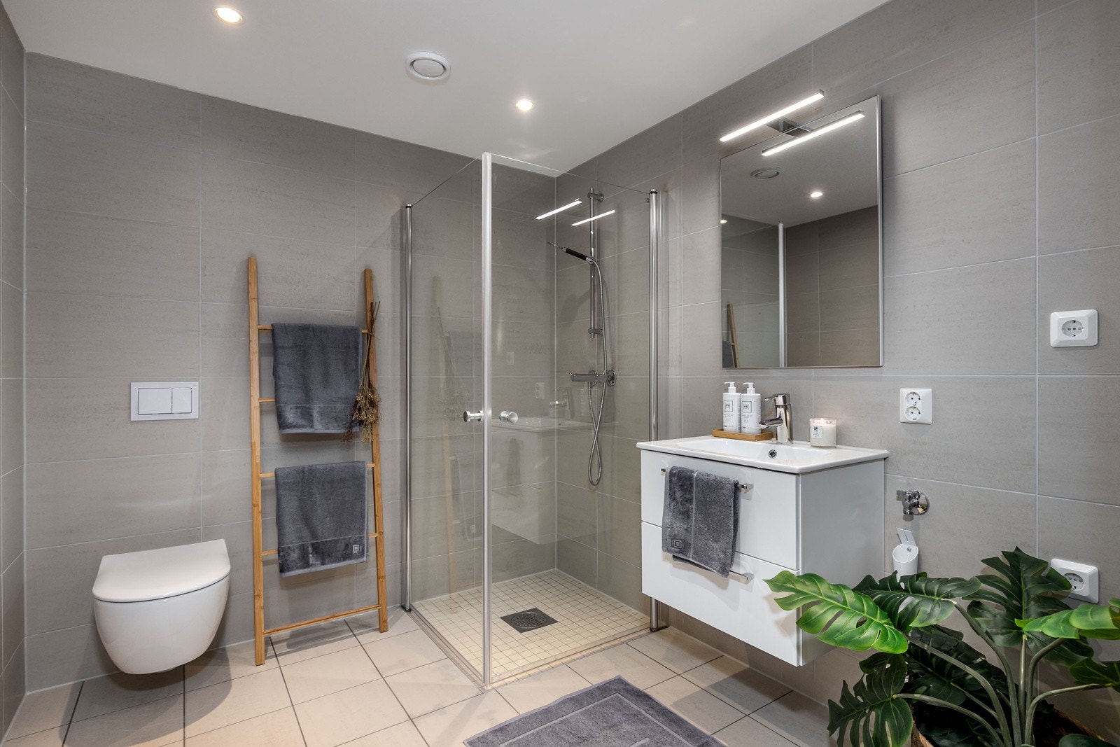 Bilde fra en av leilighetene i prosjektet Galleribilde