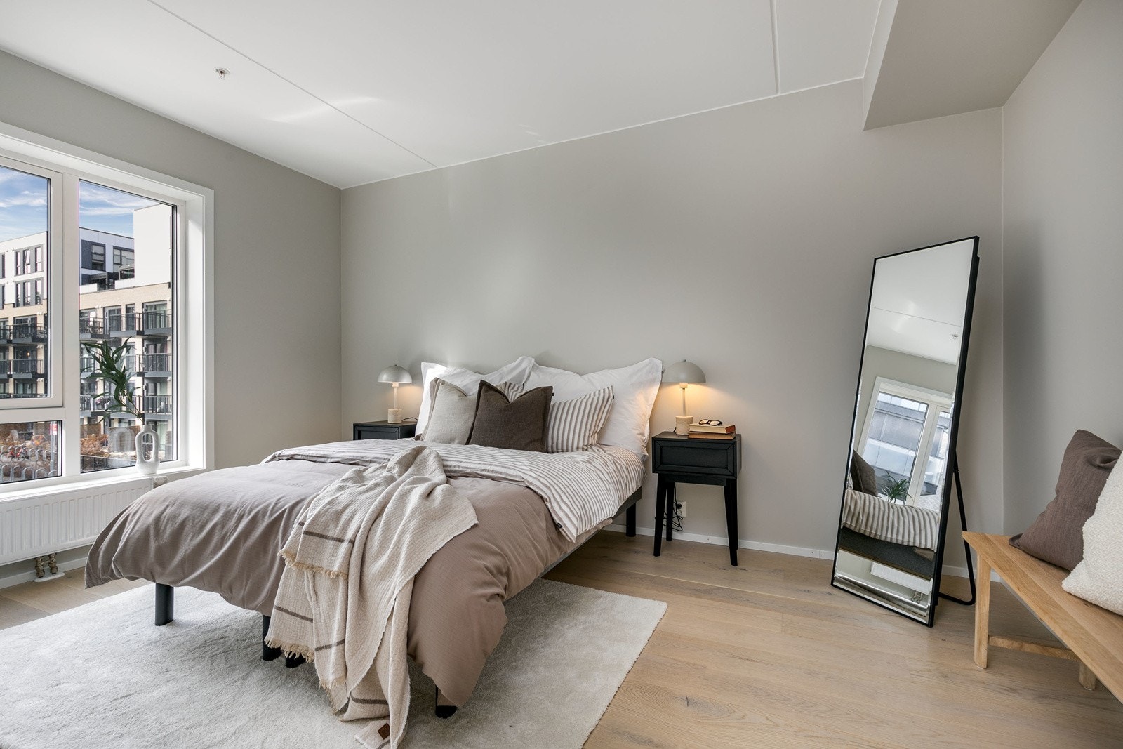 Bilde fra en av leilighetene i prosjektet Galleribilde