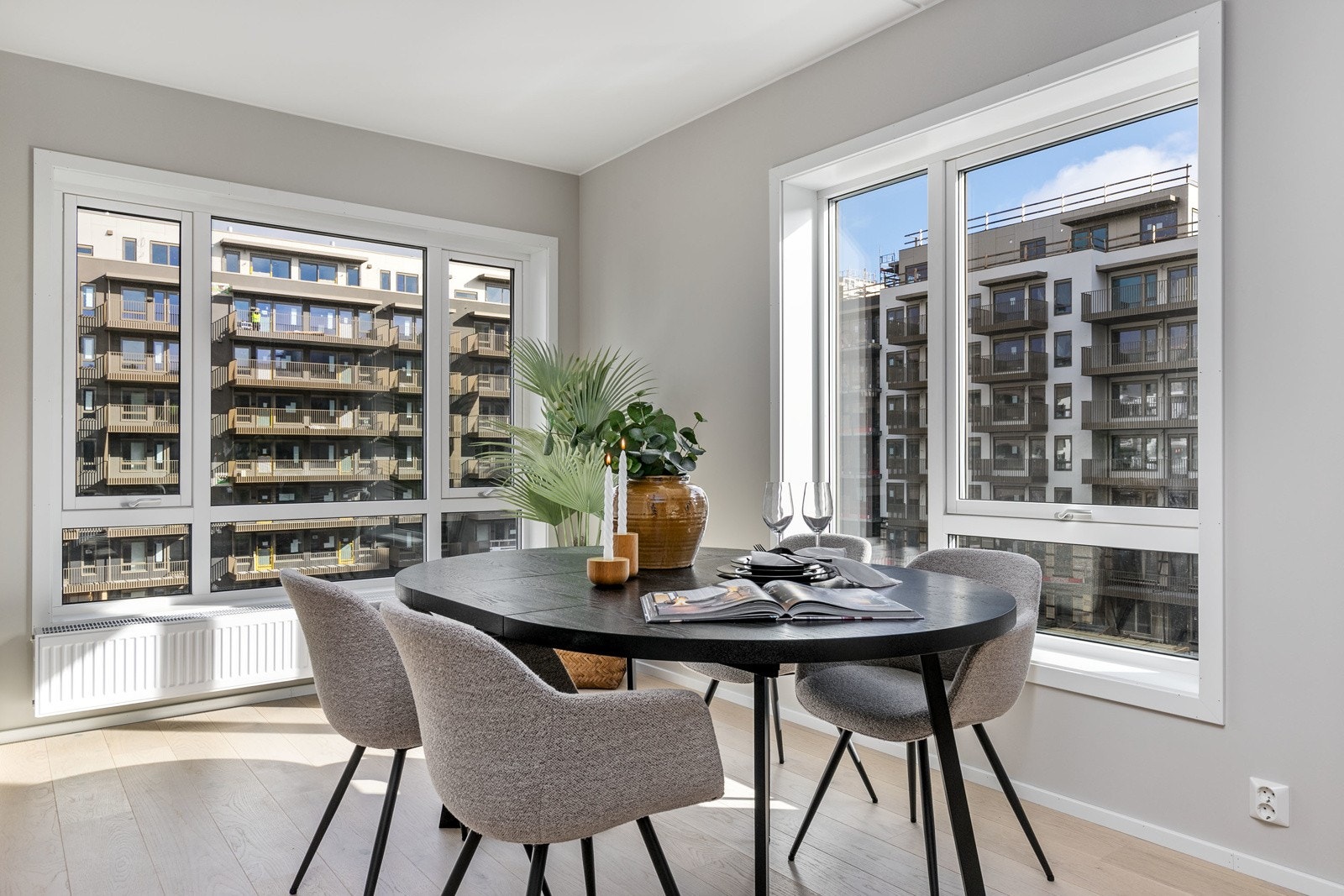 Bilde fra en av leilighetene i prosjektet Galleribilde