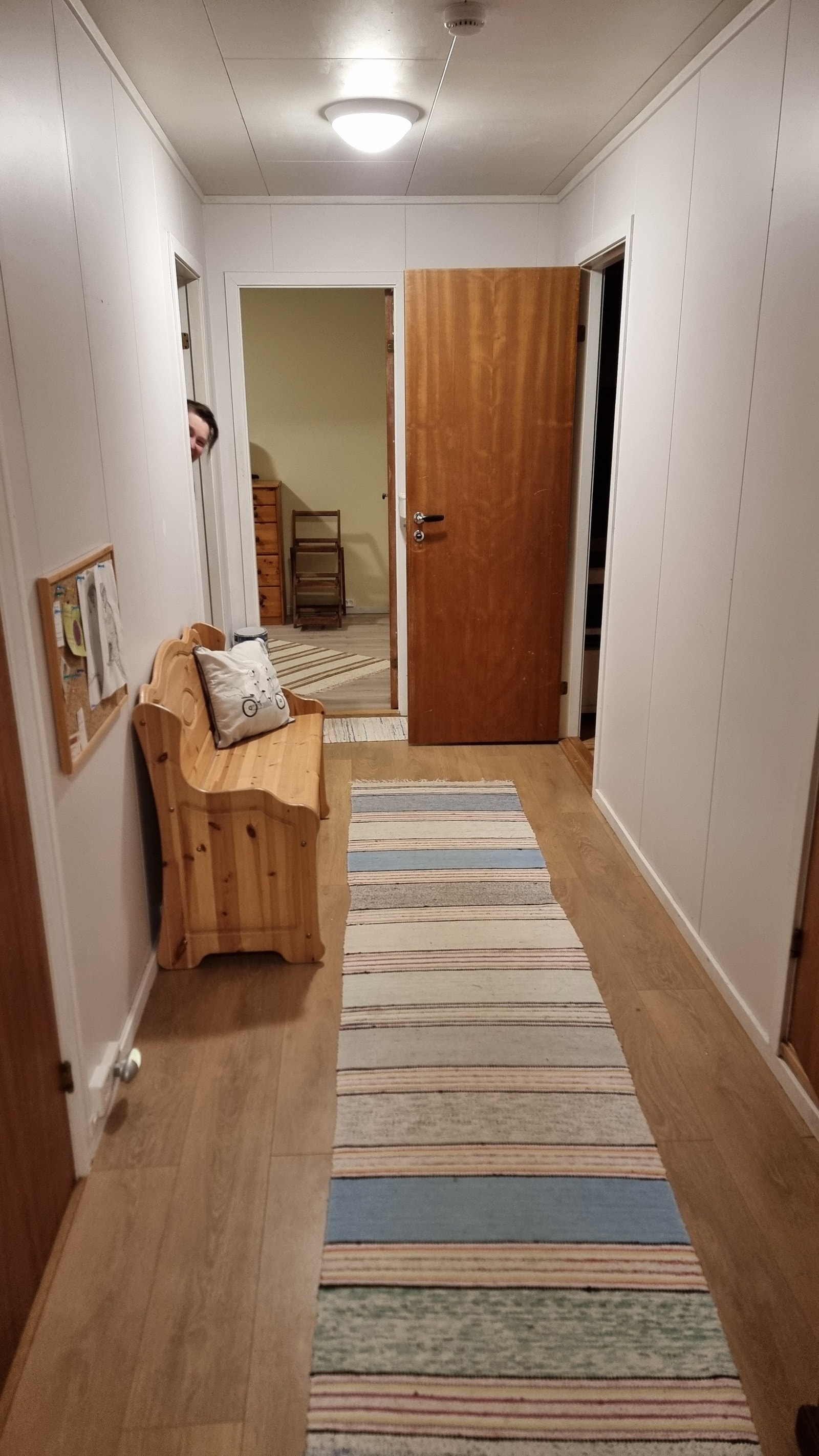 Våningshus gang Galleribilde