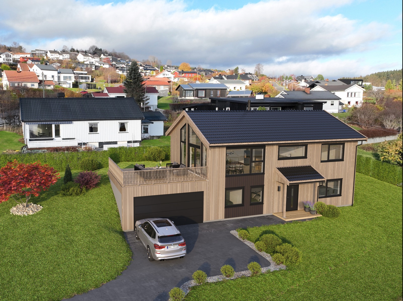 Bildet er en illustrasjon og inneholder elementer som vil avvike fra faktisk leveranse Galleribilde