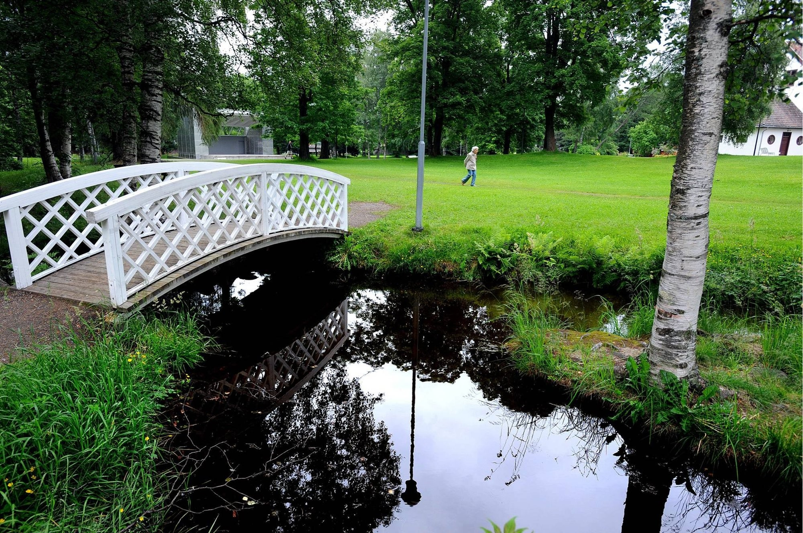 Det er kort veg til Gjøvik gård Galleribilde