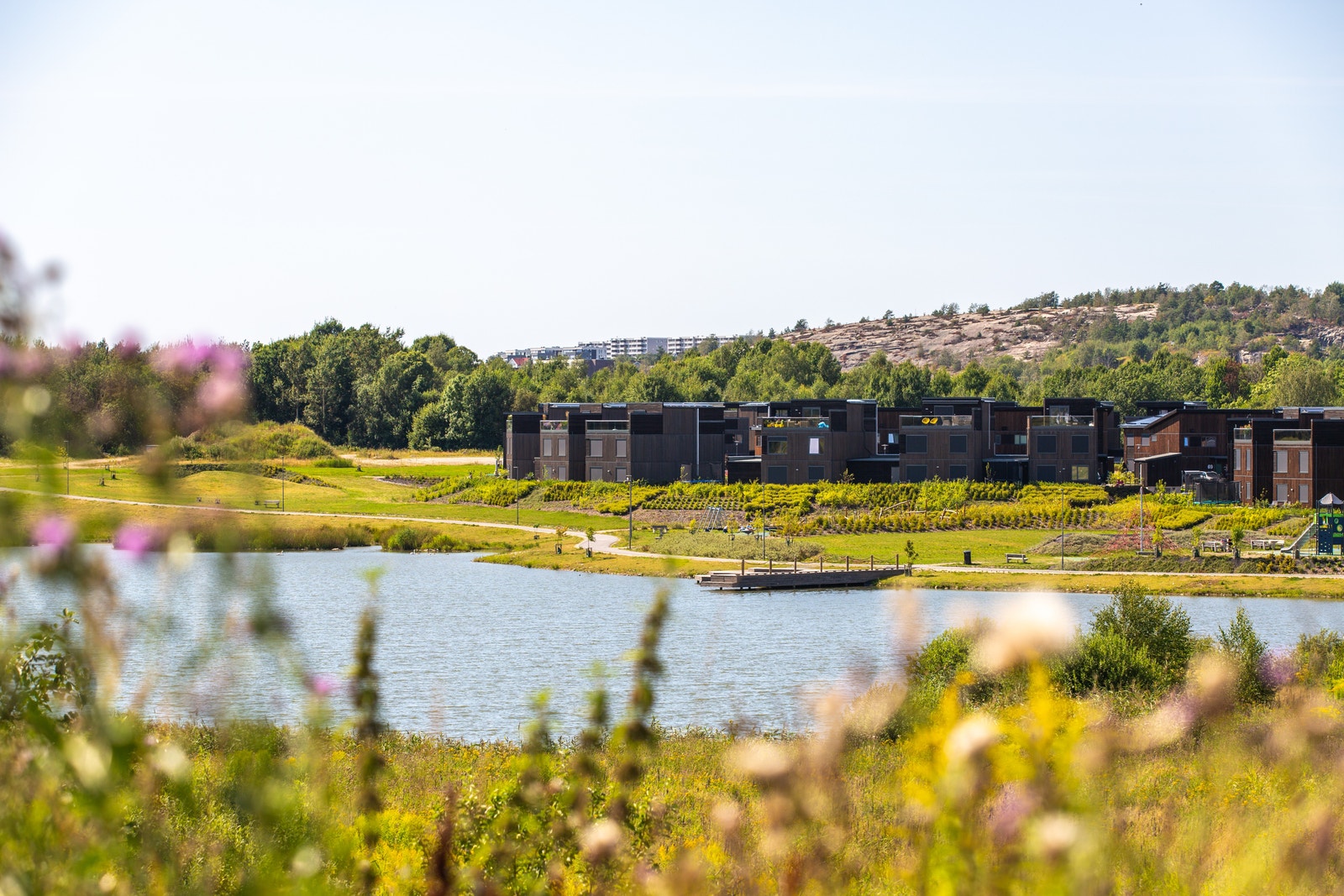 Utenfor leiligheten finner man Verksparken Galleribilde