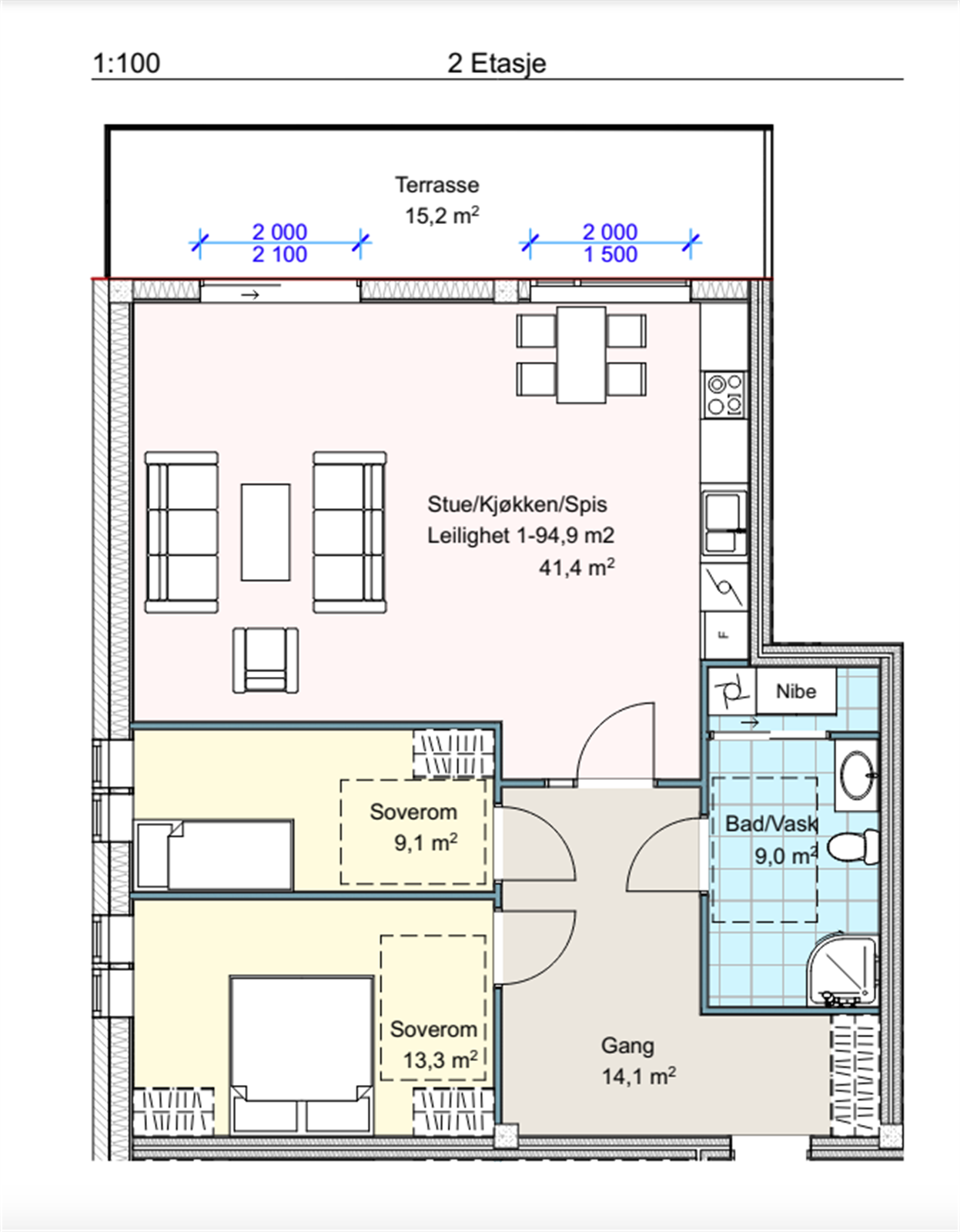 Leilighet 1 Galleribilde