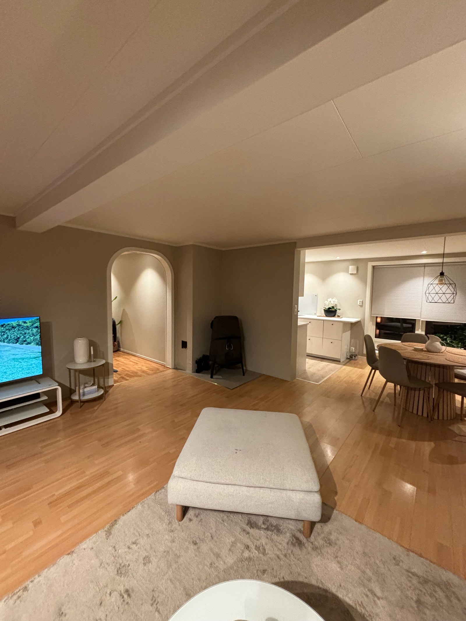 Bilde kveldstid nåværende leietaker Galleribilde