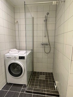 Dusj. Vaskemaskin inkludert Galleribilde