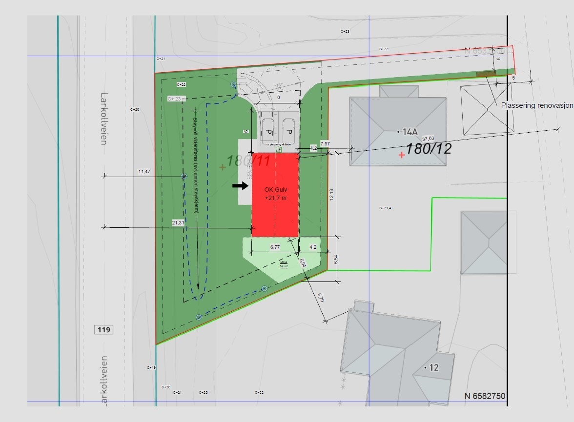 Situasjonsplan Galleribilde