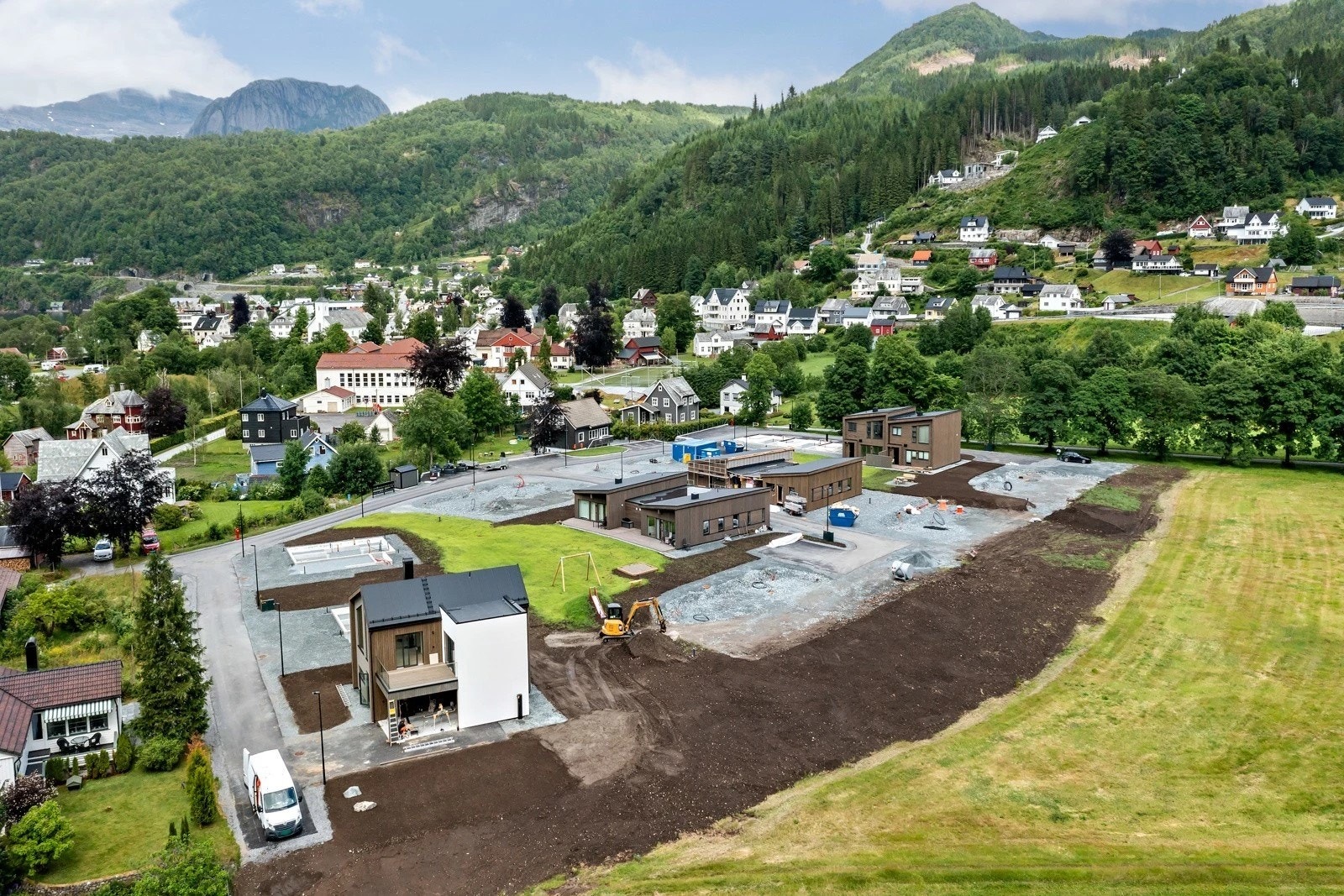 Bustadane held høg teknisk standard og er bygd etter TEK-17; Lite varmetap Galleribilde