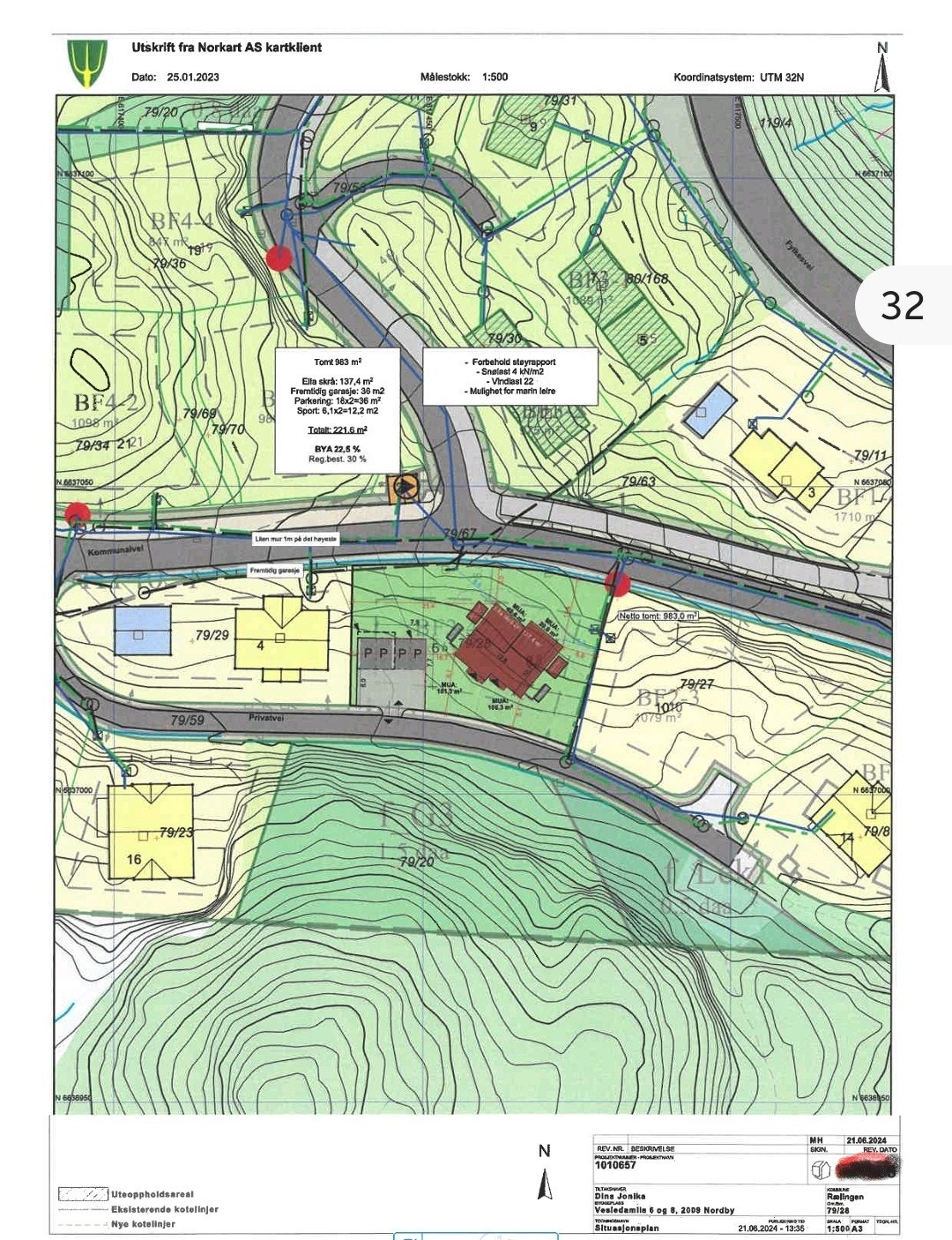 Situasjonplan Galleribilde