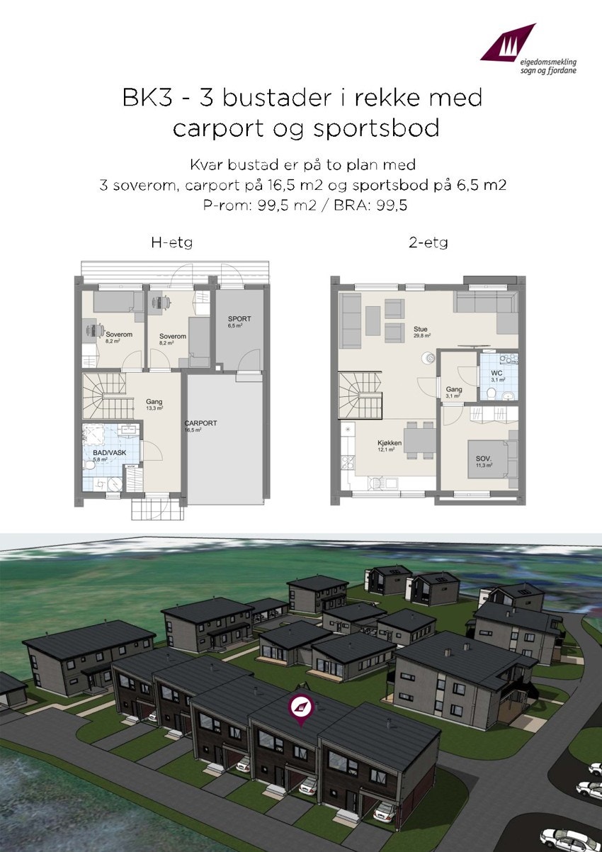 BK3 -3 Bustad i rekke.jpg Galleribilde