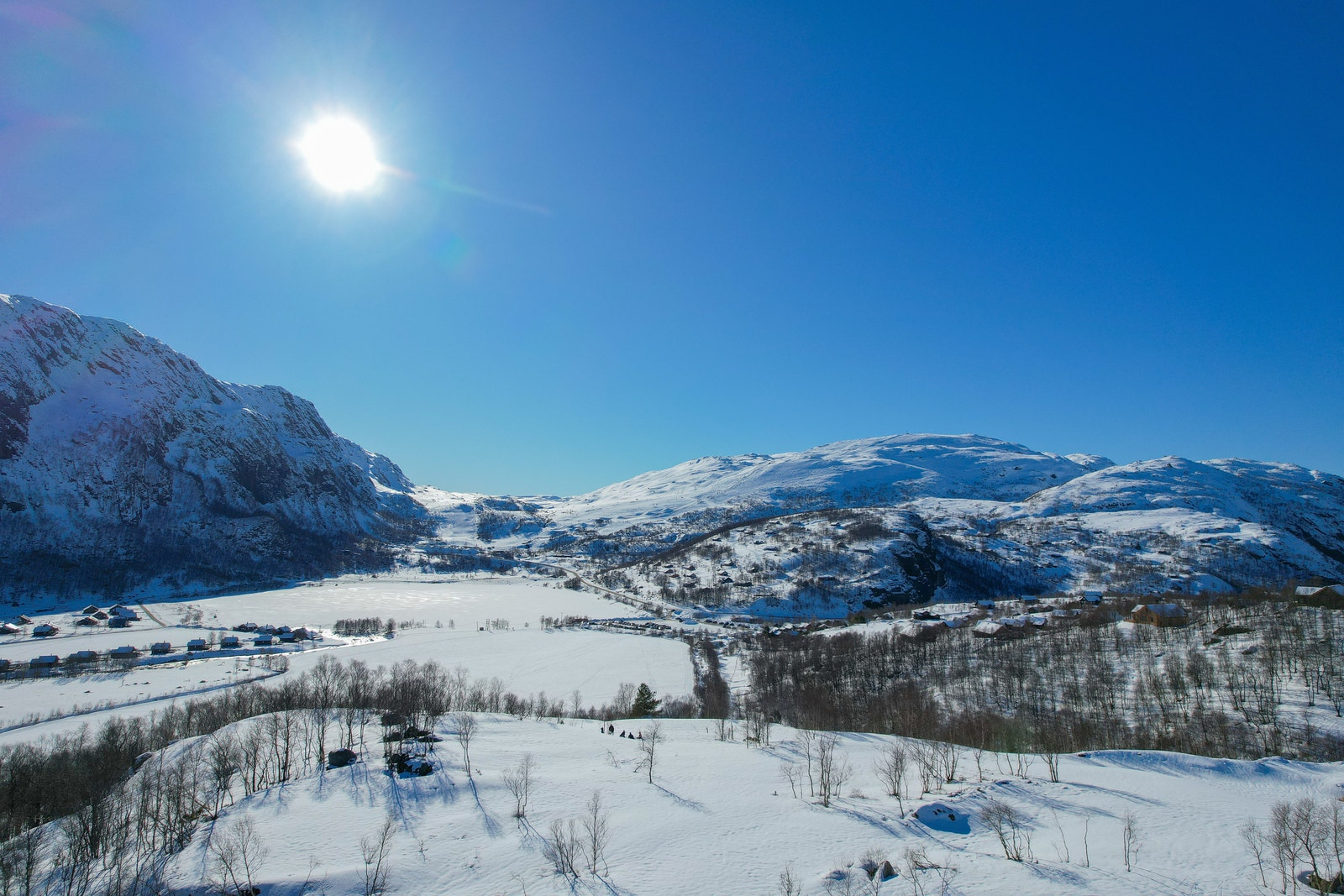 Flotte, solrike utsiktstomter Galleribilde