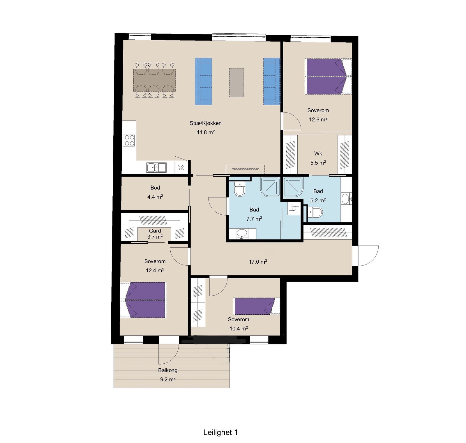 Plantegning Galleribilde