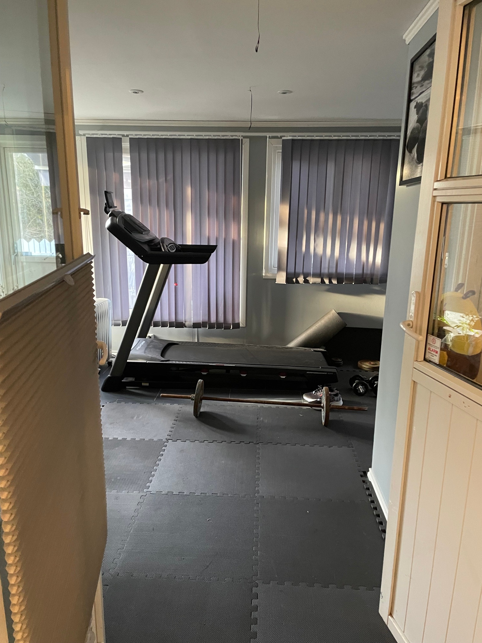TRENNINGSROM. Galleribilde