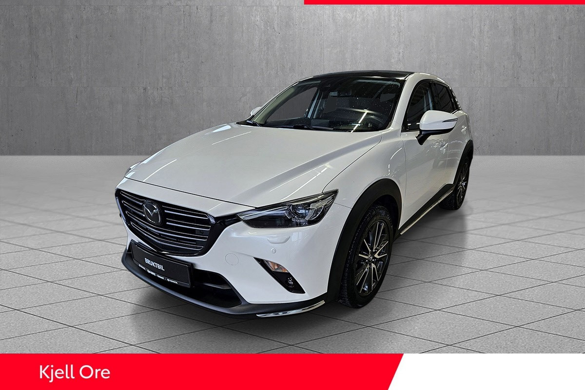 Mazda CX-3 2,0 120hk Optimum aut kampanjerente, avtag. hengerfeste