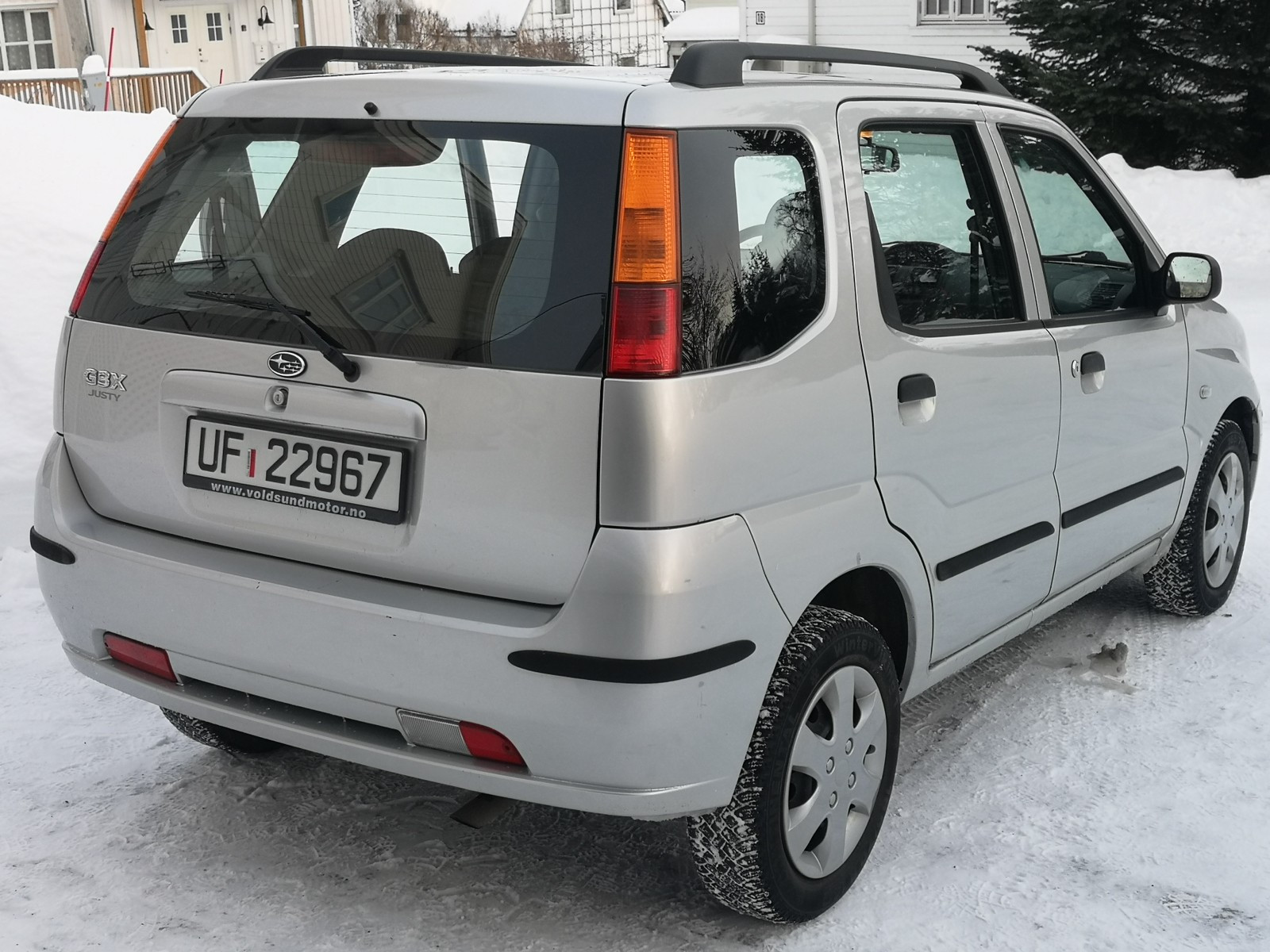 Subaru Justy G3X JUSTY 1.3-93 4WD. Neste EU kontroll 11.01 27.
