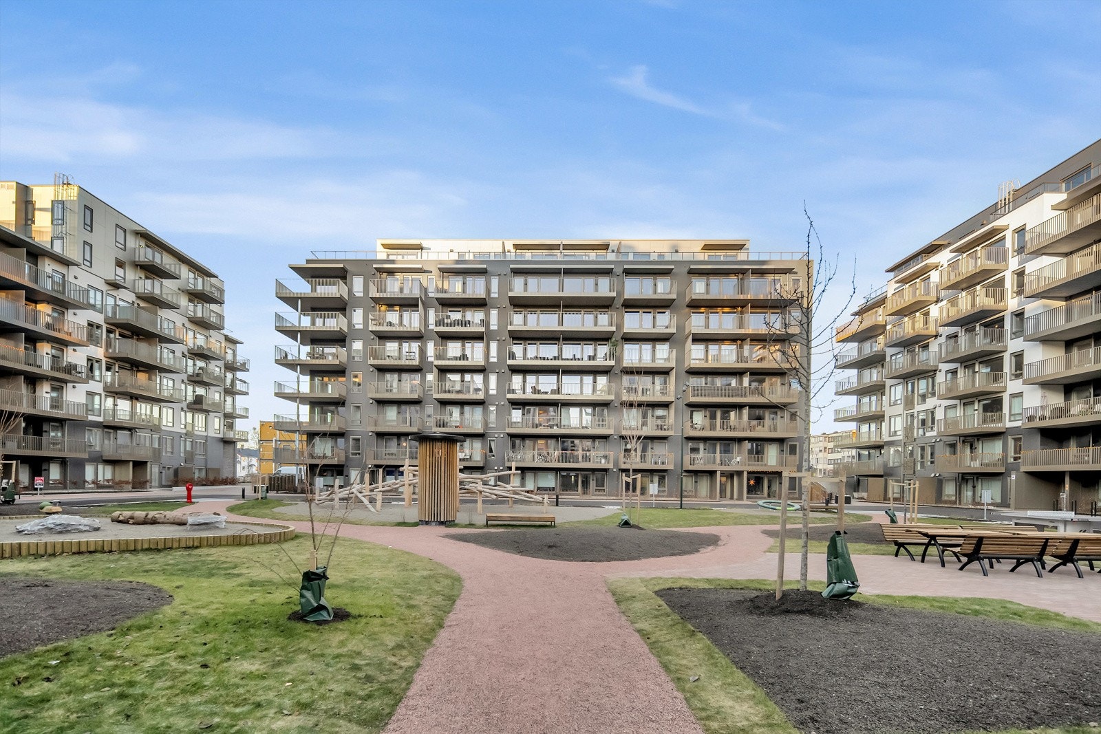 Velkommen til MIDT og hus C - Ferdigstilte leiligheter klar for innflytting MIDT i Lørenskog! Galleribilde