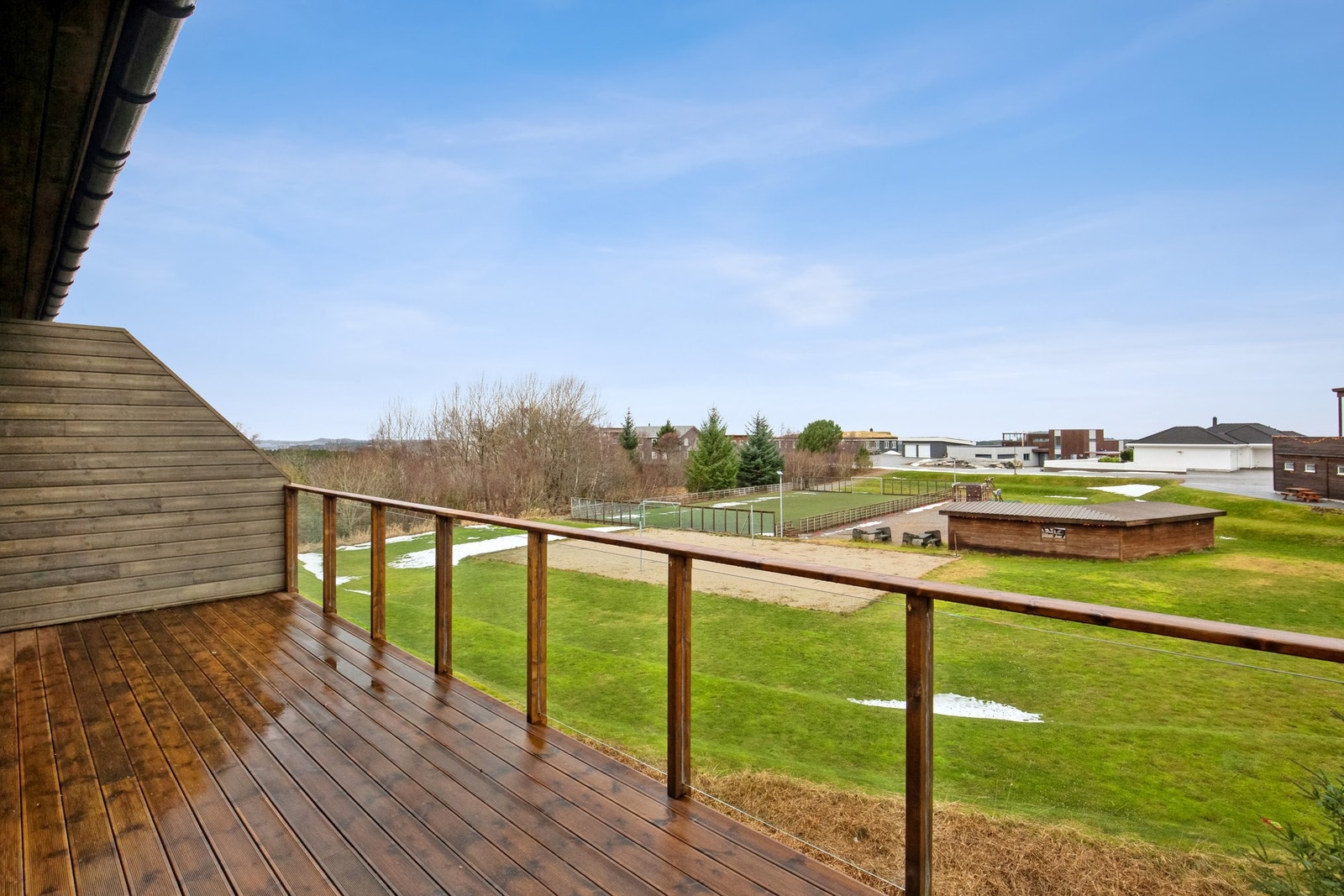 Veranda fra leilighet nr 6 Galleribilde