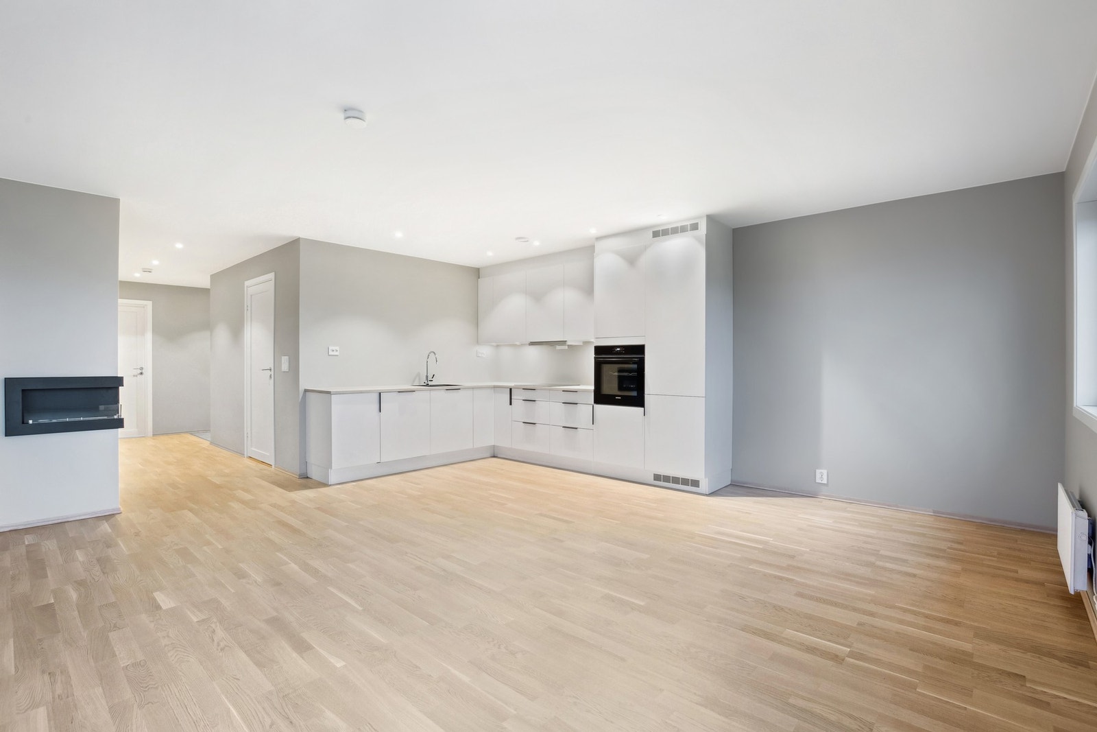 Stue/kjøkken fra leilighet nr 6 Galleribilde