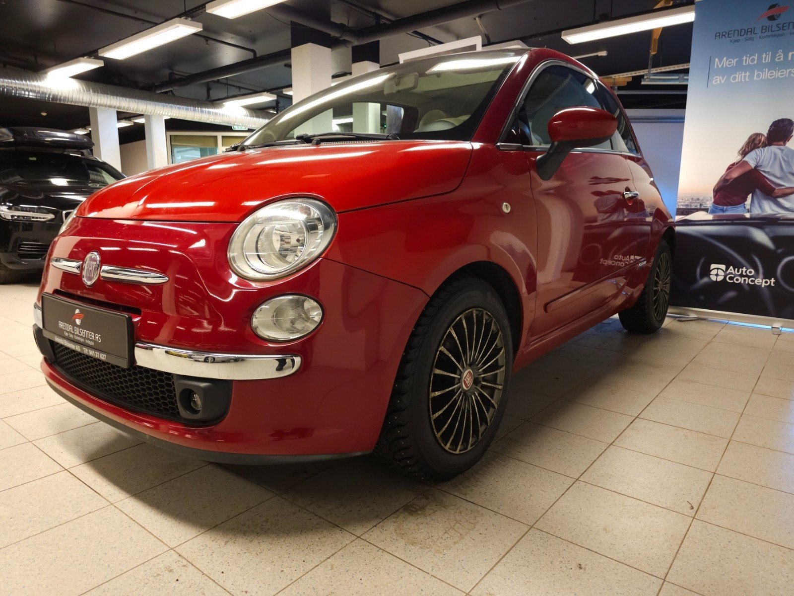 Fiat 500 1.2L / EU-MARS.26 / PIGGDEKK / GLASSTAK ++ 3