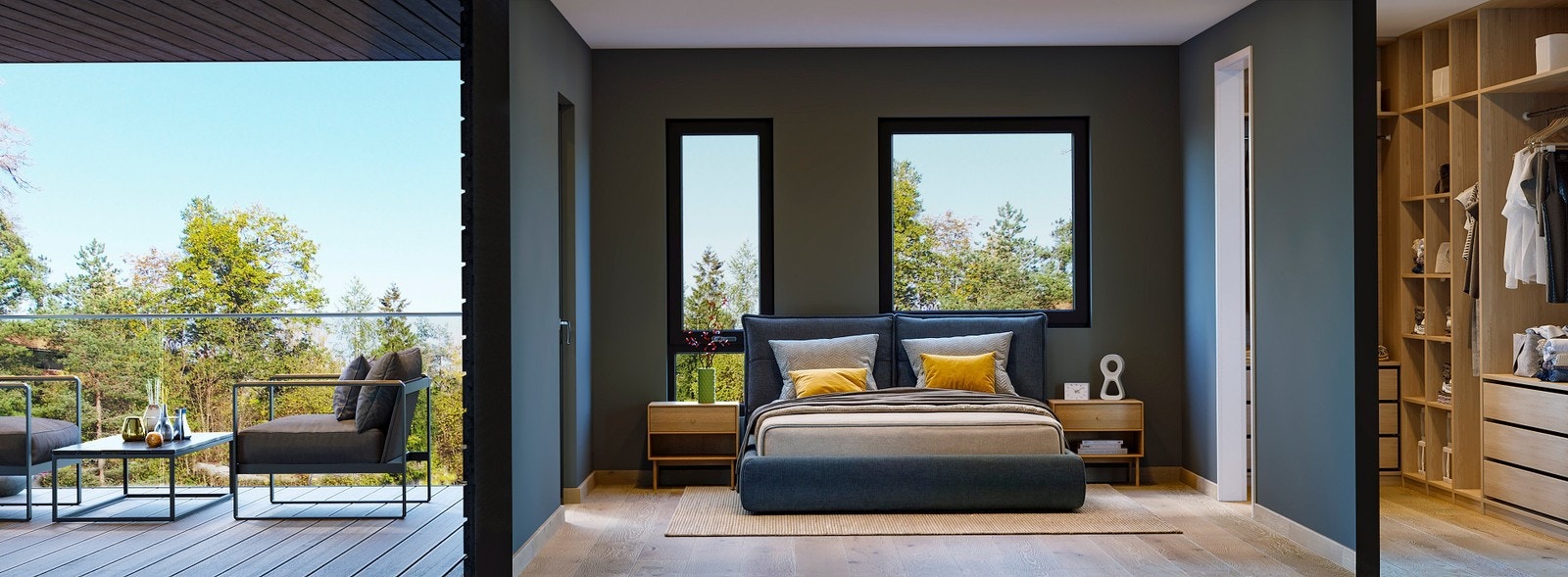 Illustrasjonsbilde - Soverom Galleribilde