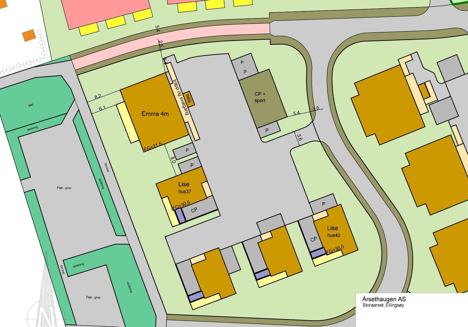 Situasjonskart Galleribilde