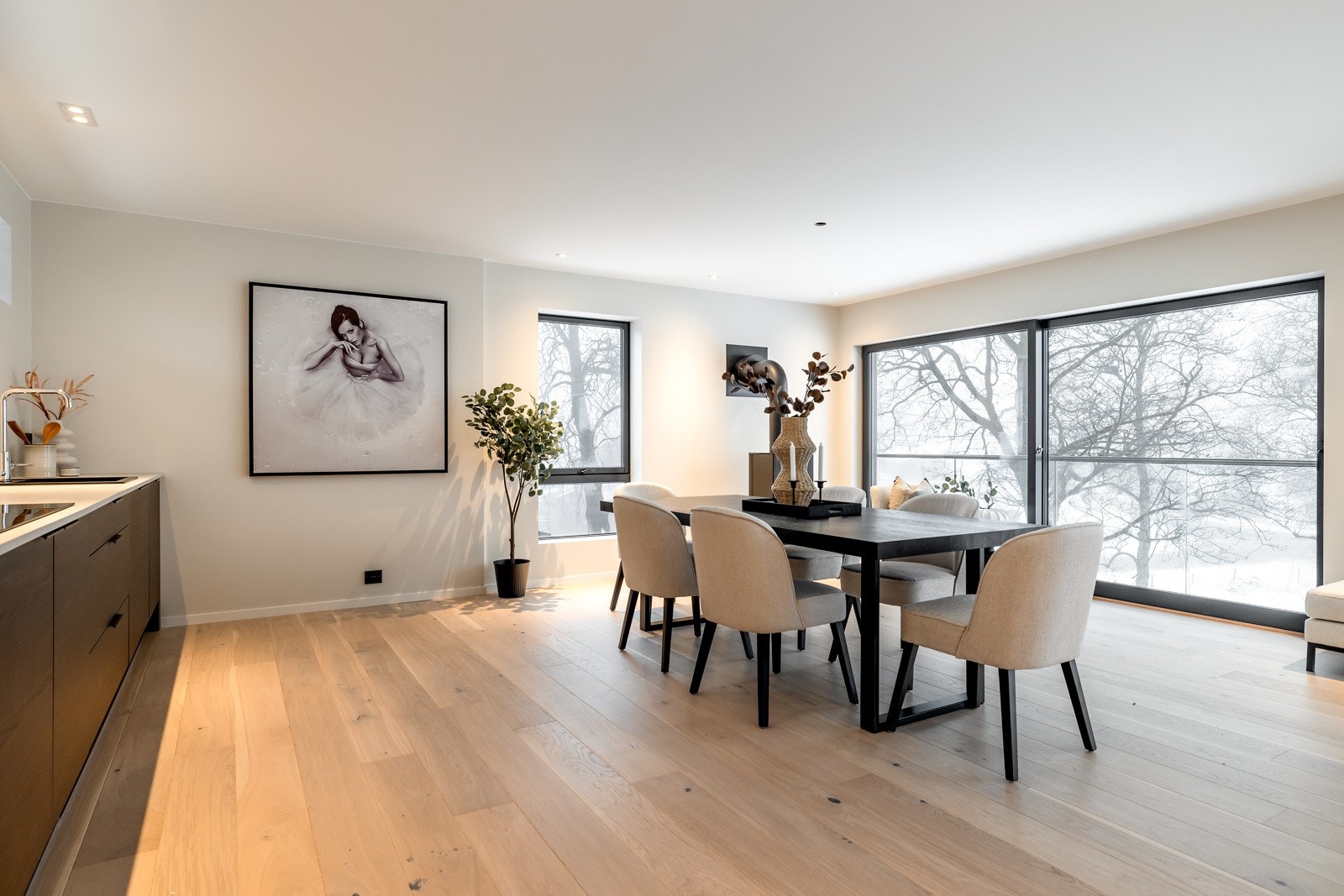 Her kan du samle familie og venner til hyggelige måltider. Galleribilde