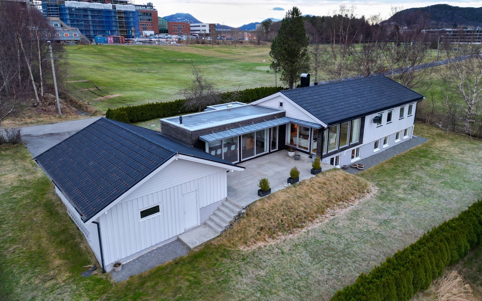 Bilde fra sør mot nord Galleribilde