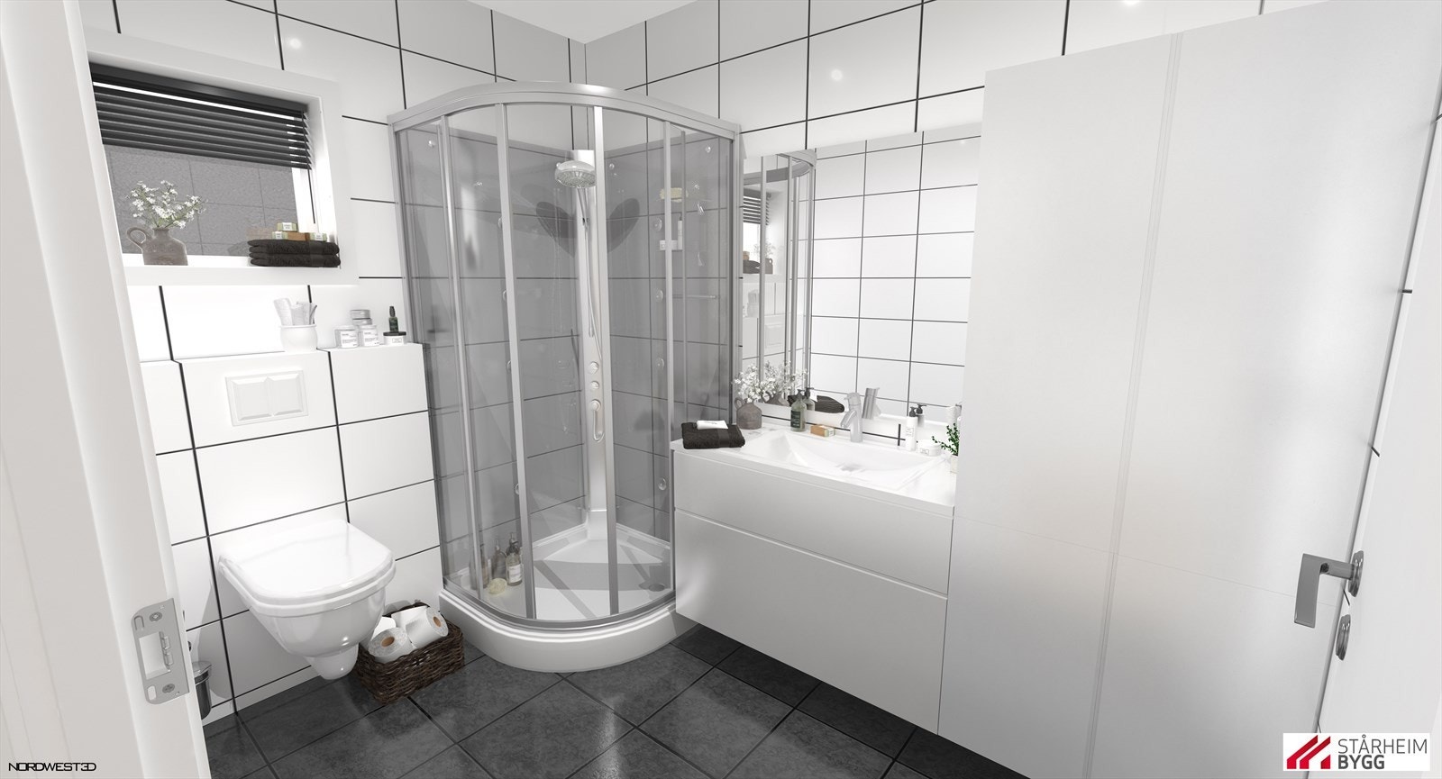 Slik kan ditt nye bad sjå ut! Galleribilde