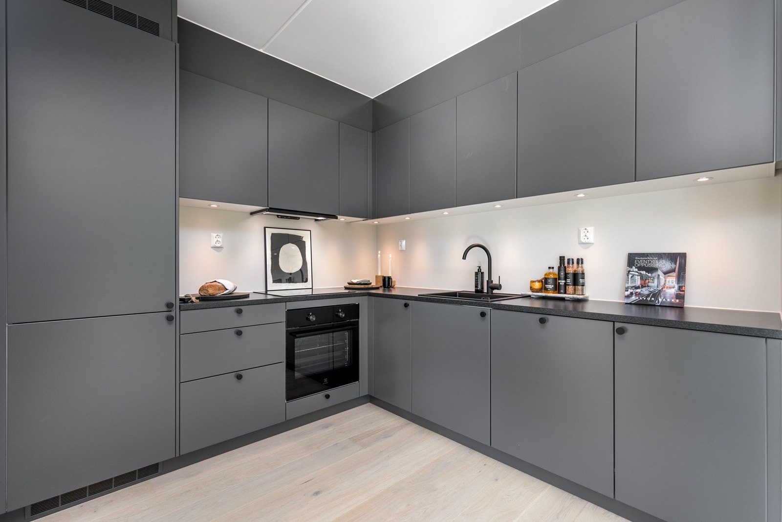 Bilde fra en av leilighetene i prosjektet Galleribilde