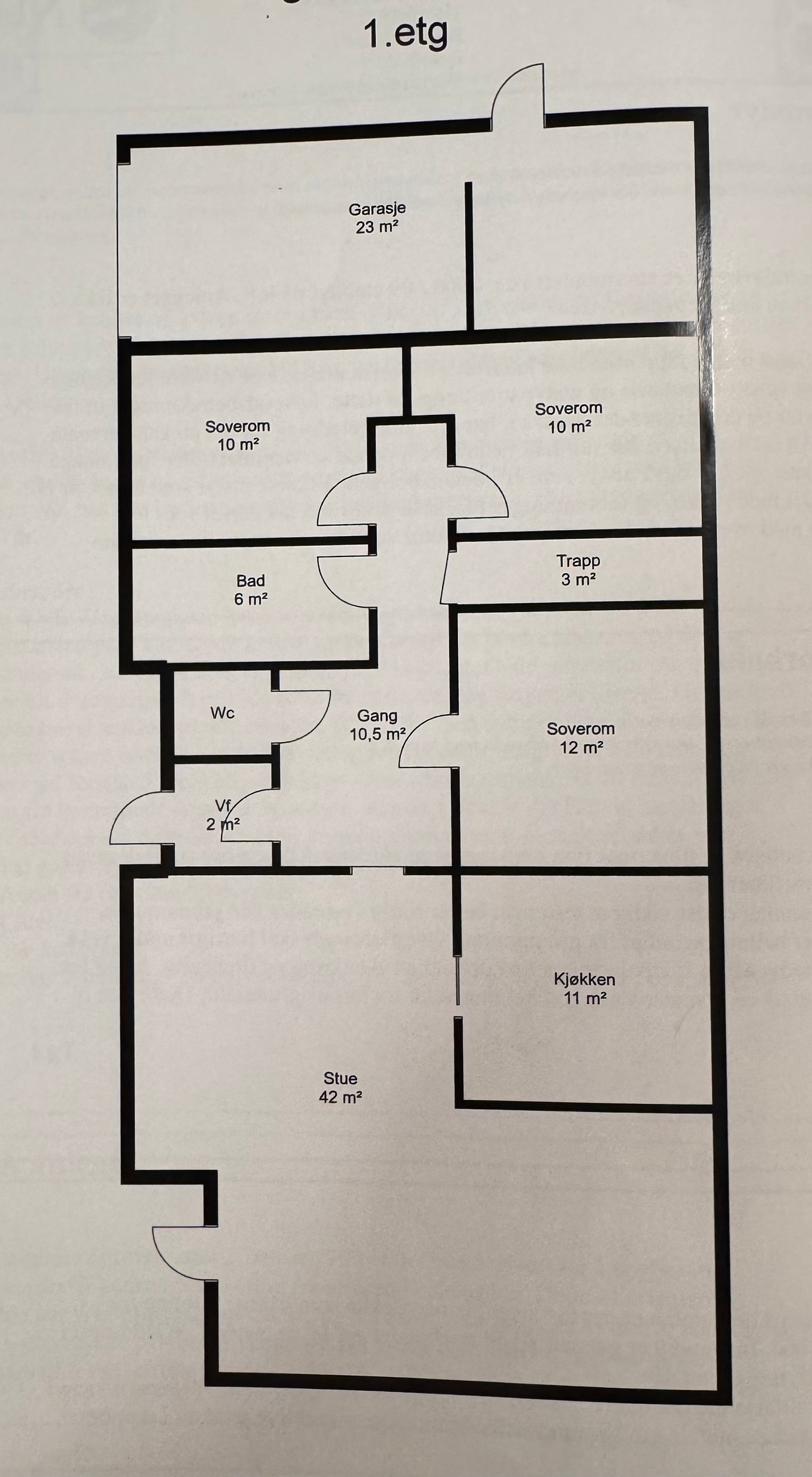 Planskisse Galleribilde