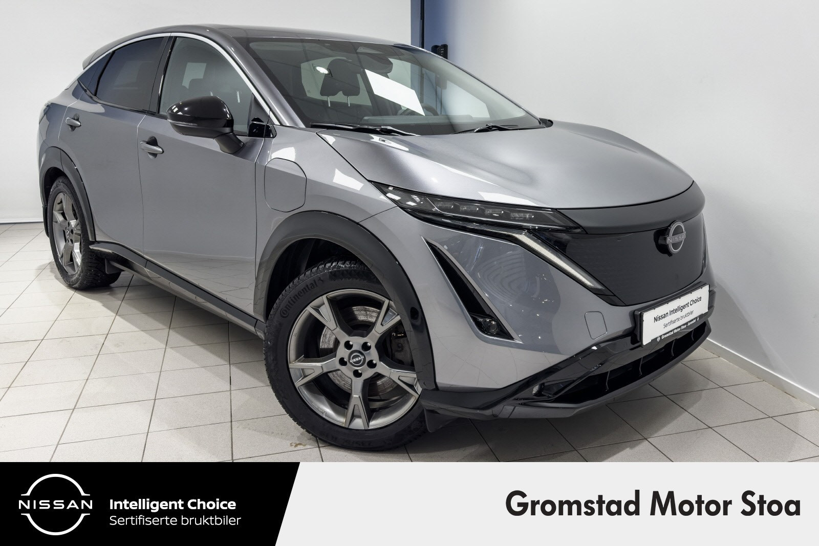 Nissan Ariya Advance 63kWt Demobil/Rattvarme/360.R.kam/LED-lys/Krok
