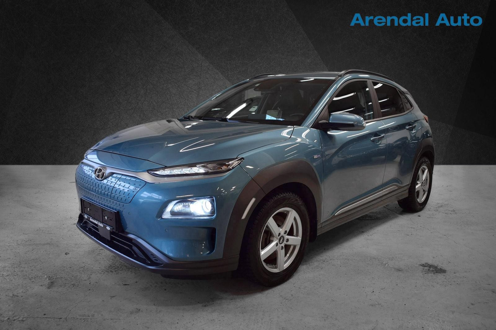 Hyundai Kona Premium 64 kWh Long Range/Skinn/ACC/LED/ HUD/R.kam/Nav+
