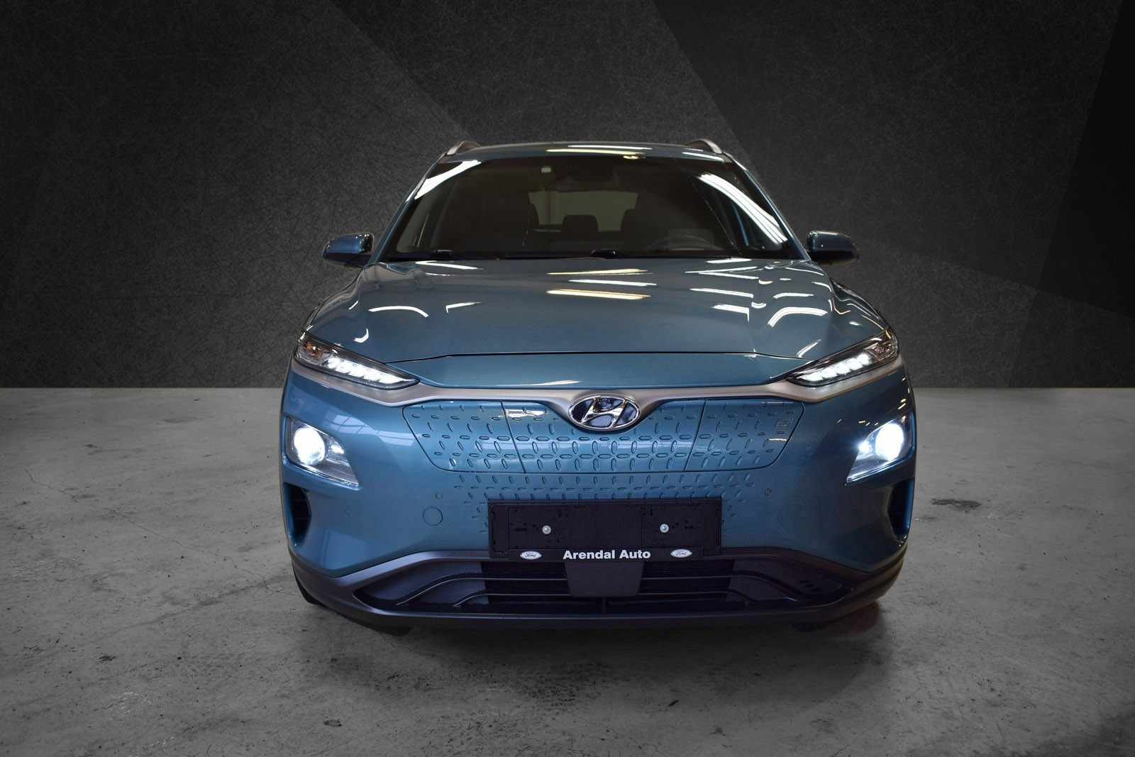 Hyundai Kona Premium 64 kWh Long Range/Skinn/ACC/LED/ HUD/R.kam/Nav+ 2