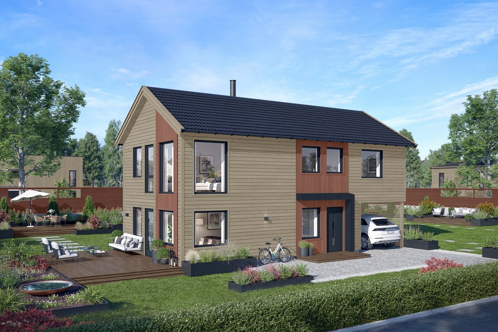 Tresdalen 4, prosjektert bolig med mulighet for praktikantdel. Galleribilde