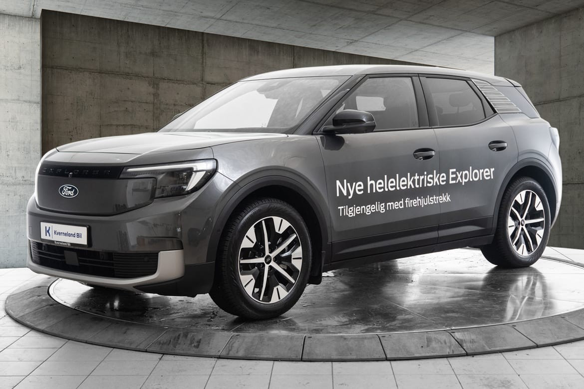 Ford Explorer RWD Extended-Range 602km Hengerfeste/Varmepumpe