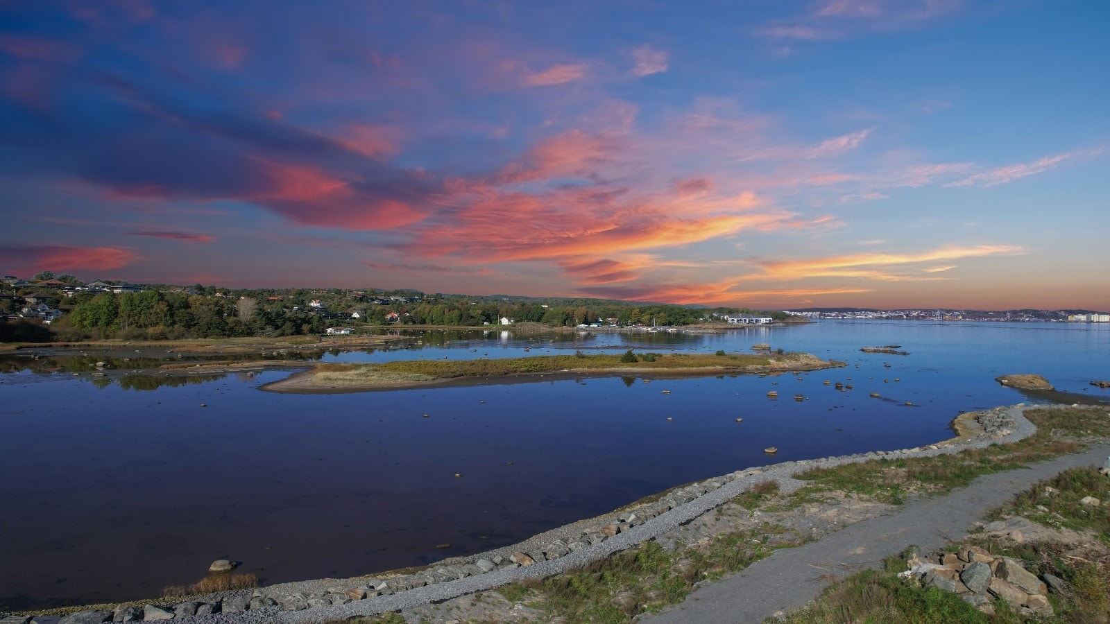 Kveldsstemning Galleribilde