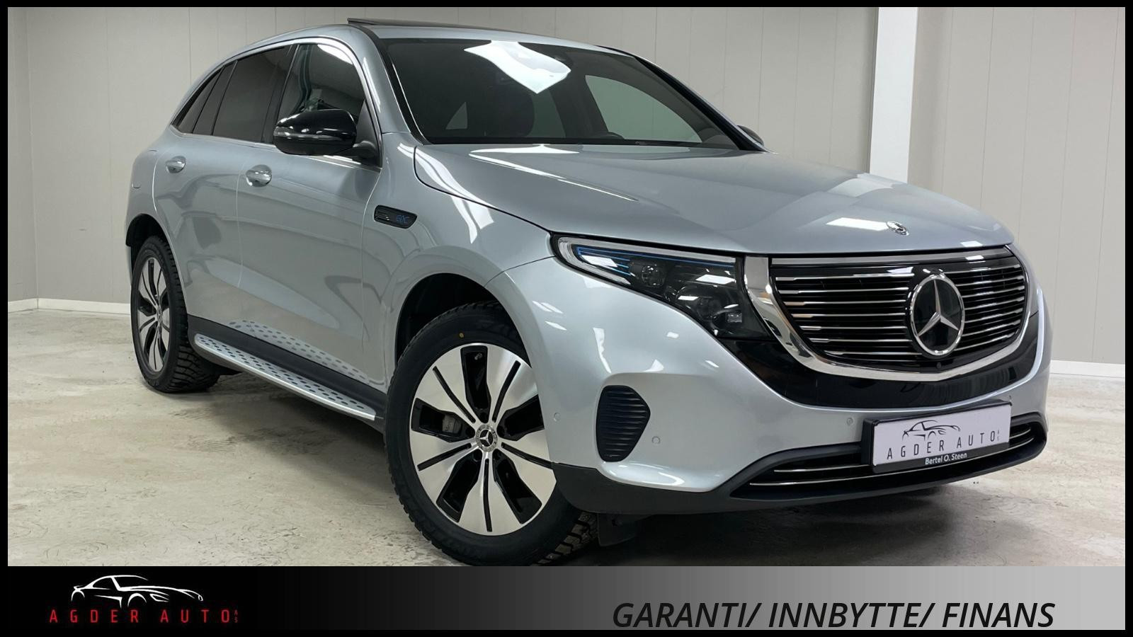 Mercedes-Benz EQC 400 4M Massasje/ACC/Soltak/Burmester/360/Navi/HUD/Krok