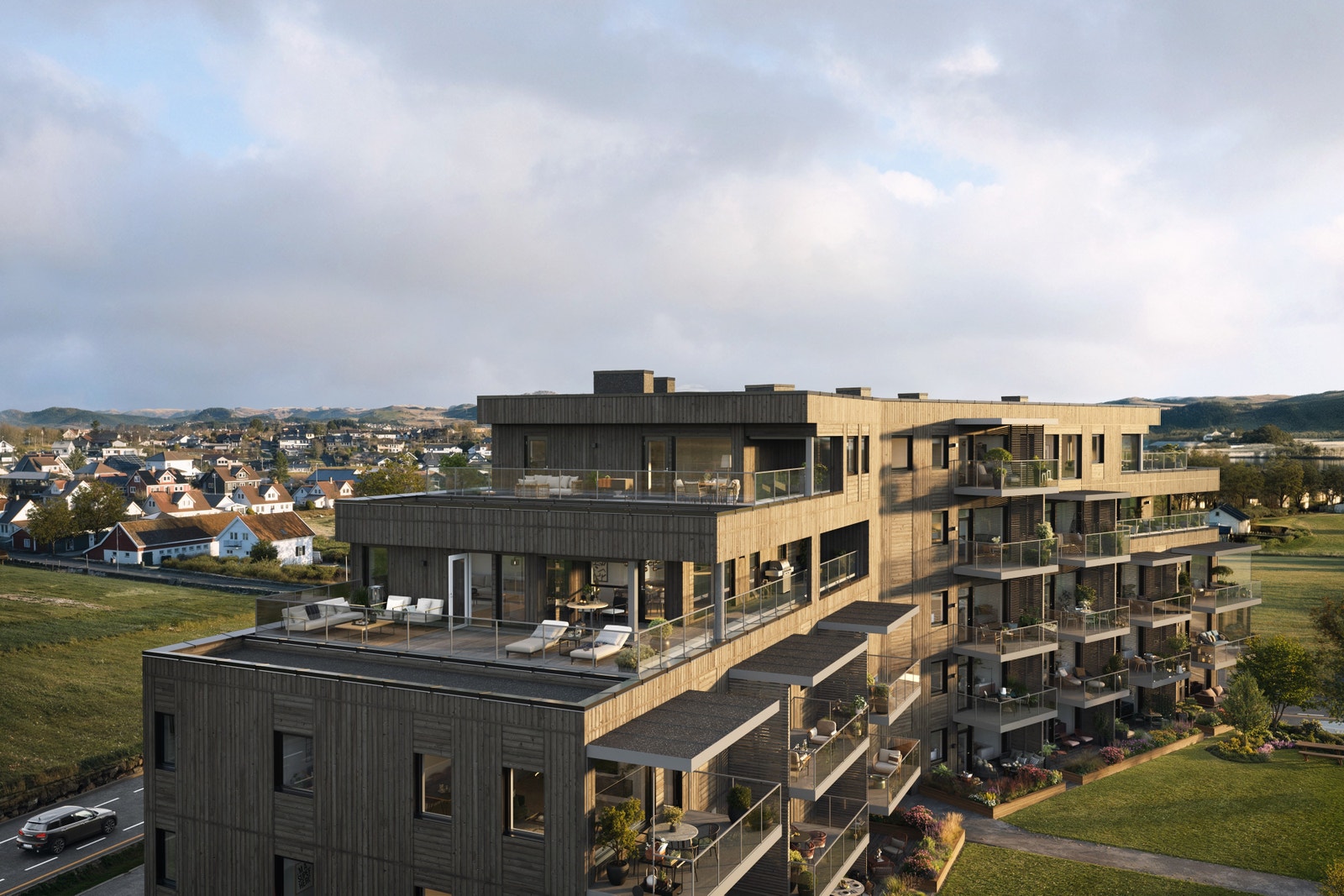 Store gode terrasser Galleribilde