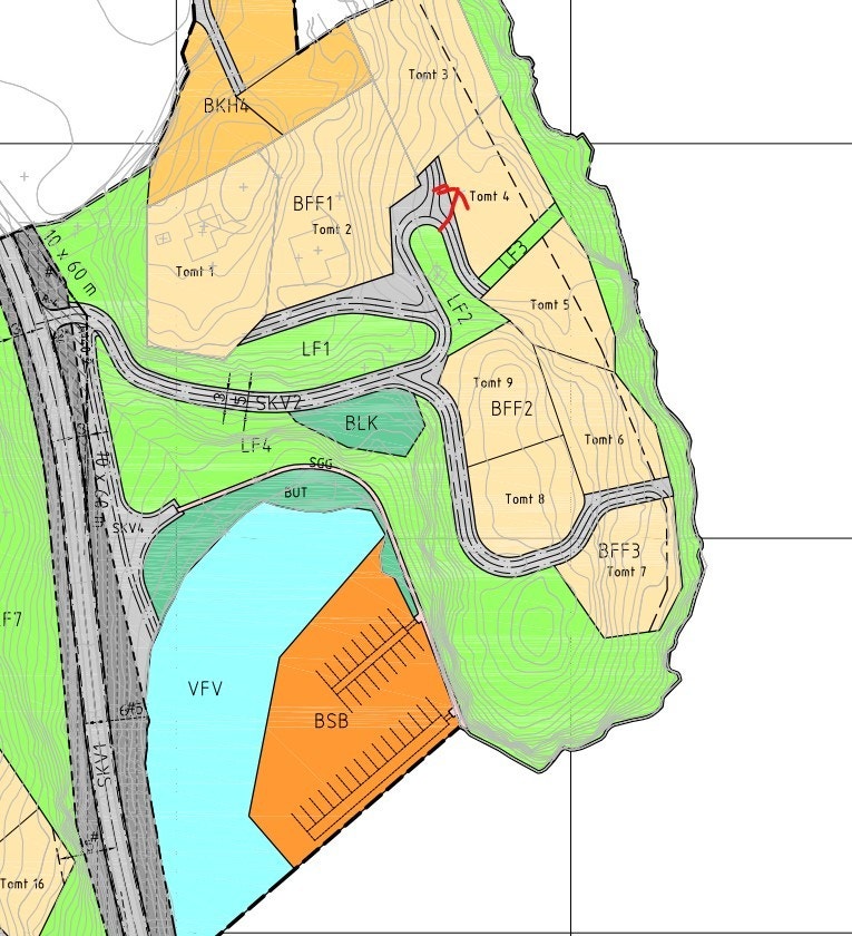 Tomt 4,5 og 9 Galleribilde