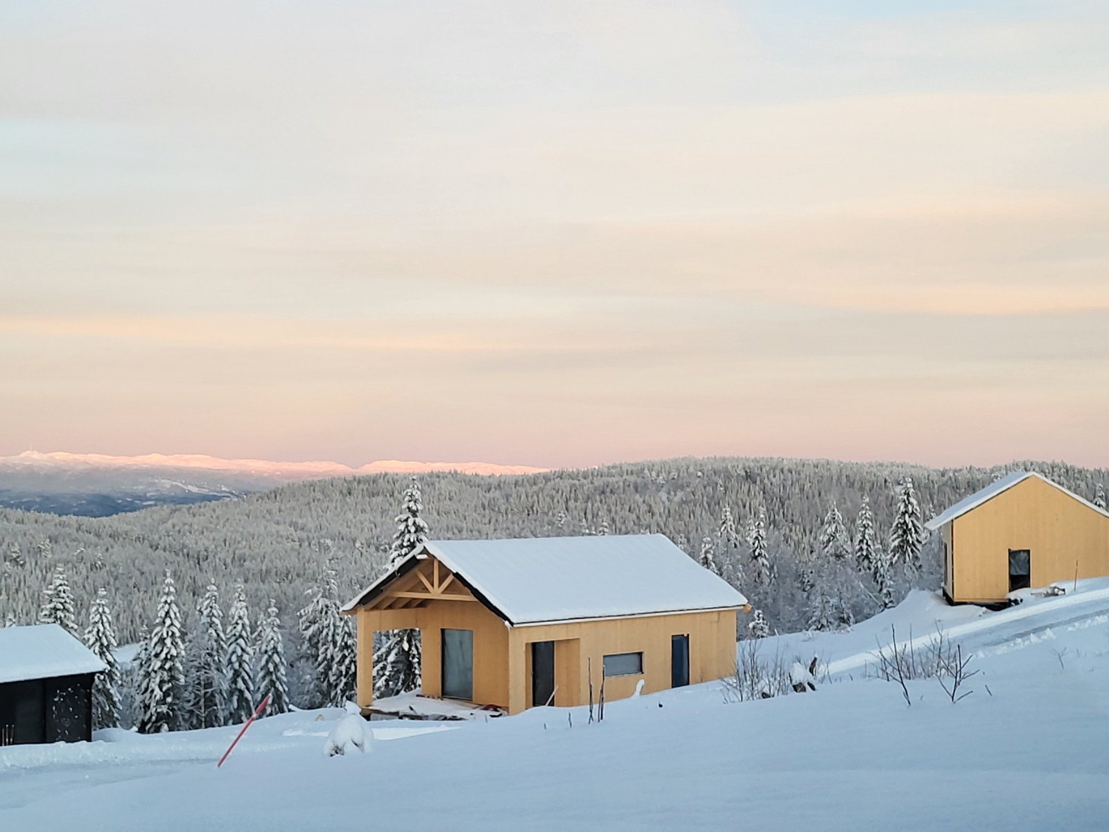 Jonsknuten, Blefjell og Veggli sør i bakgrunnen. Galleribilde