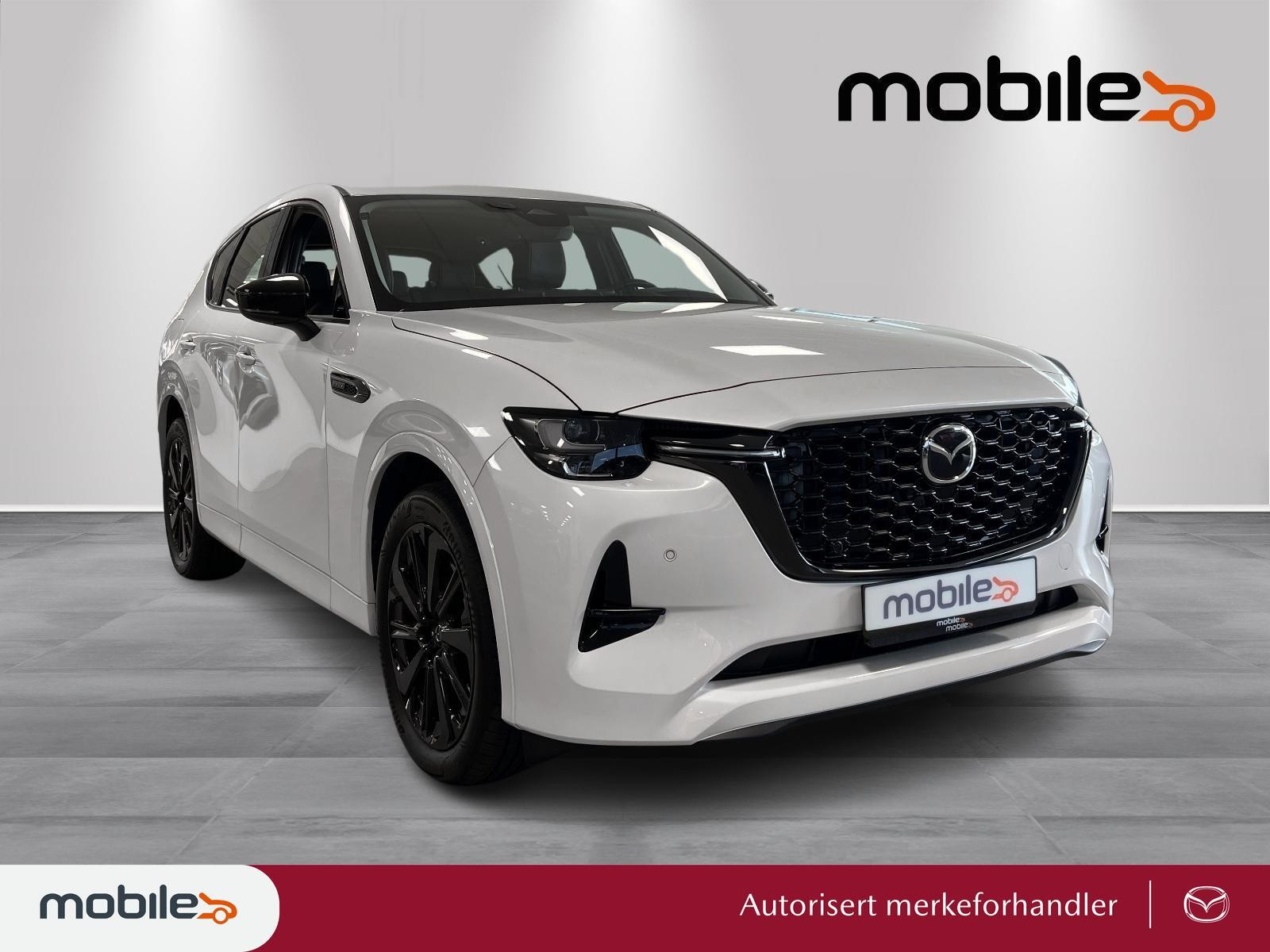 Mazda CX-60 2,5 PHEV Homura AWD 63km WLTP, skinn, plug-in