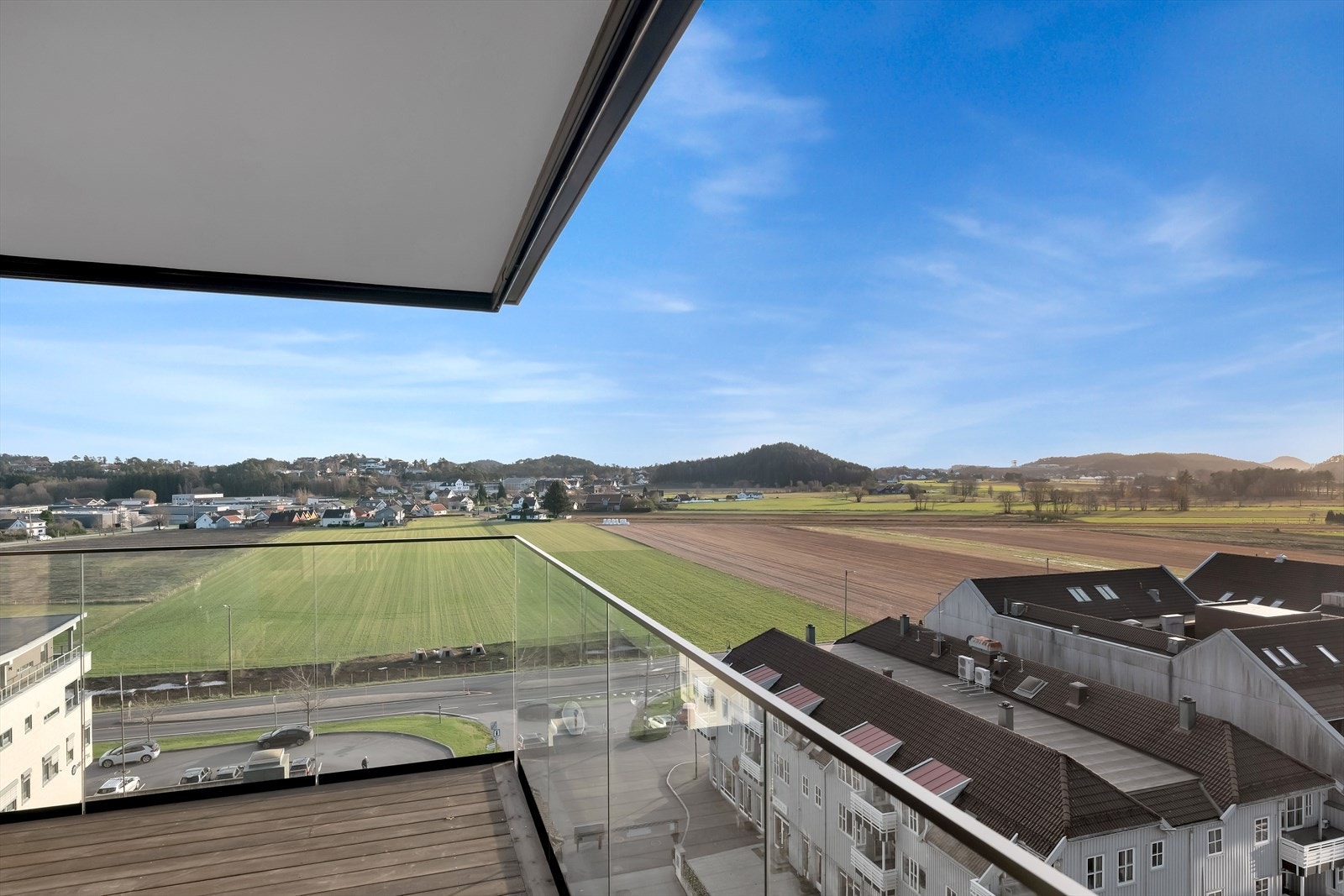 Utsikt fra leiligheten Galleribilde