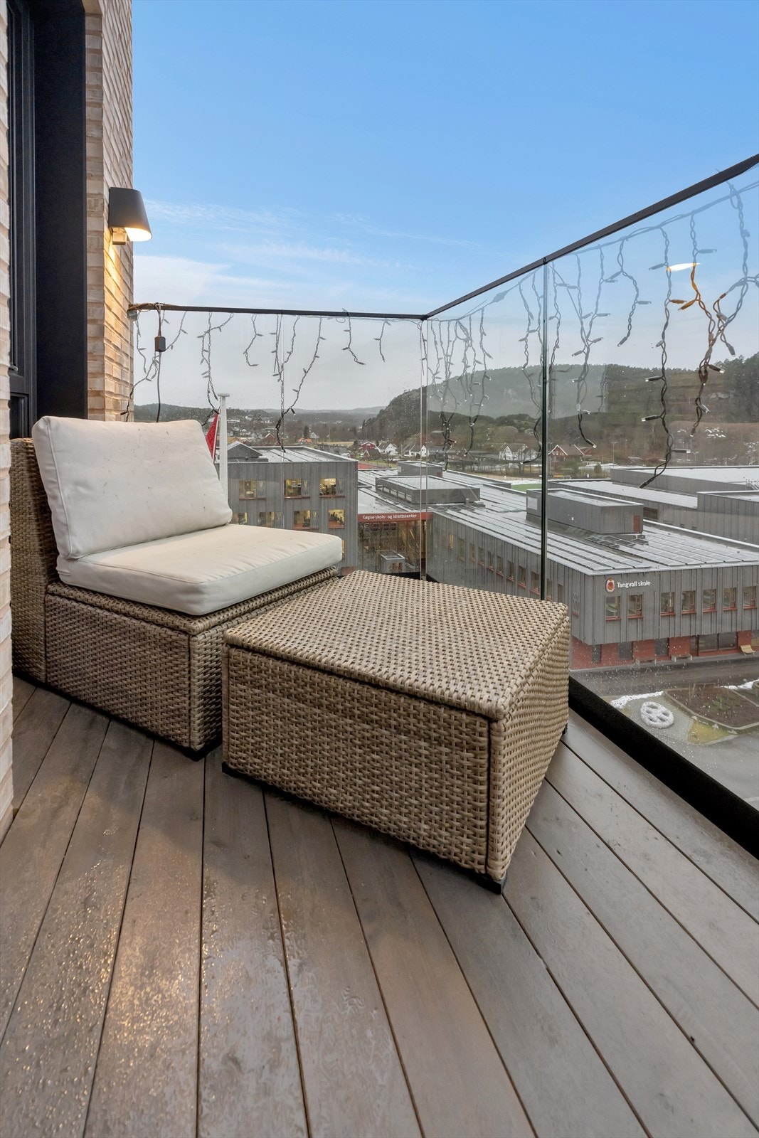 Balkongen utenfor soverom 3 Galleribilde