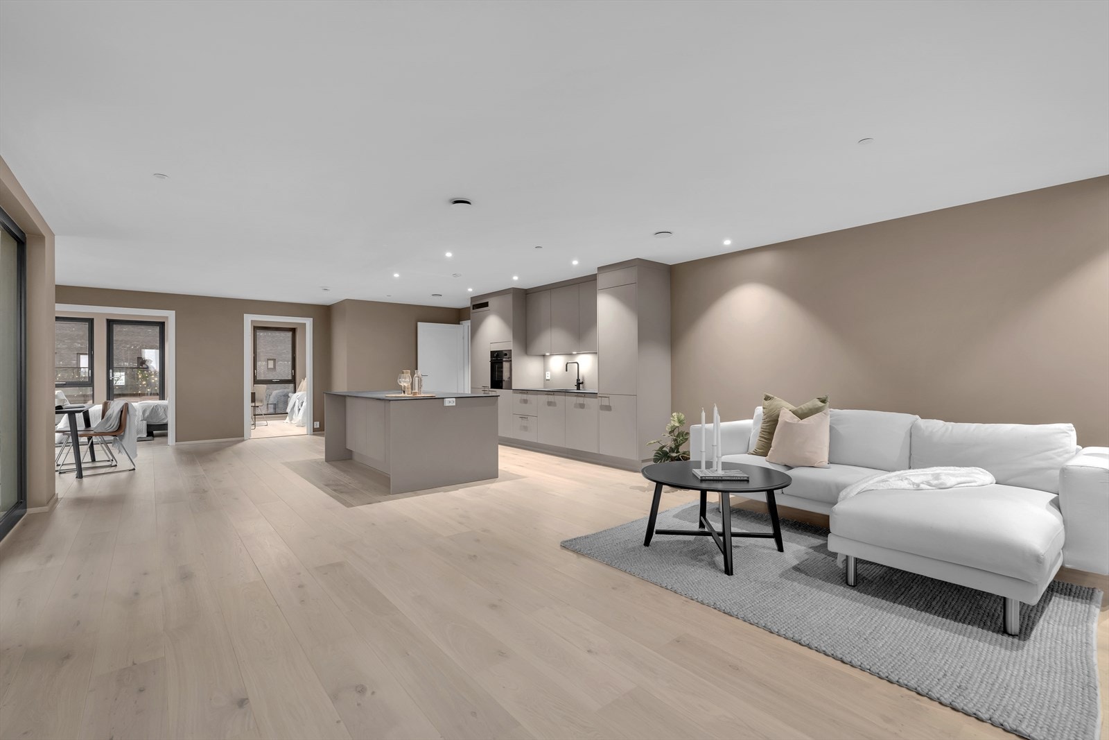 Velkommen inn i denne lekre leiligheten på Tangvall Arena Leil. C801 Galleribilde