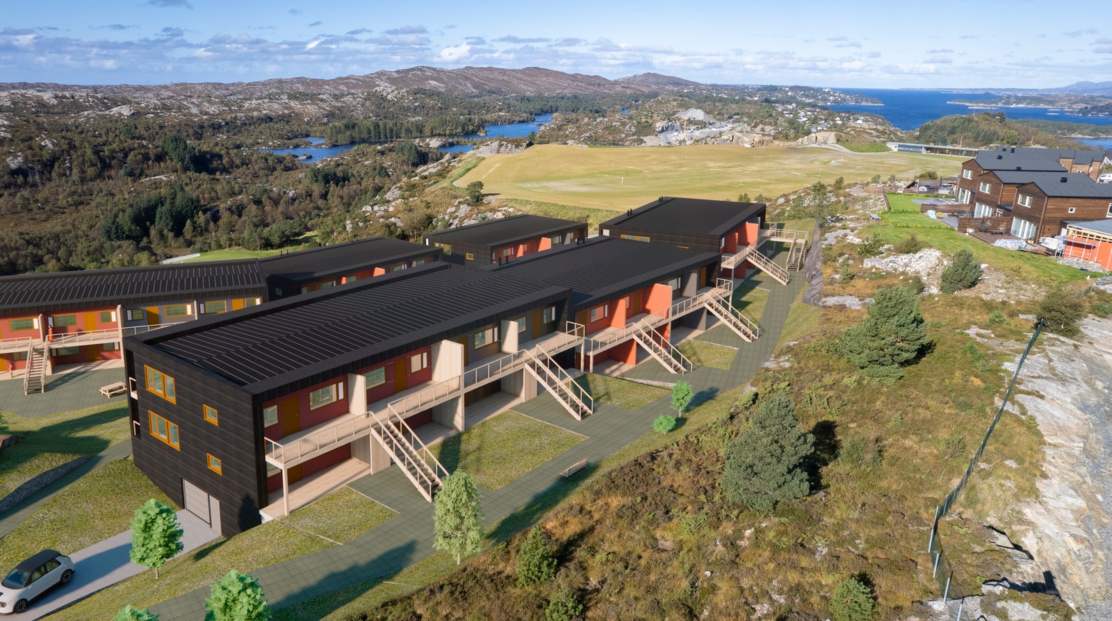 Leilighetene varierer fra 2-roms til 4-roms slik at du kan velge den som passer deg best (illustrasjon). Galleribilde