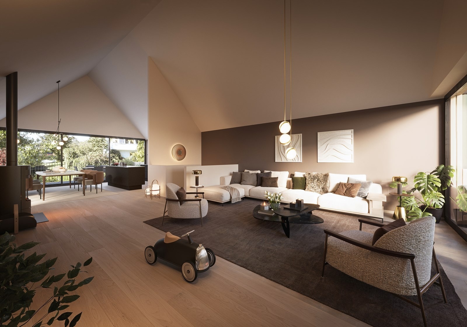 Illustrasjon fra stuen Galleribilde