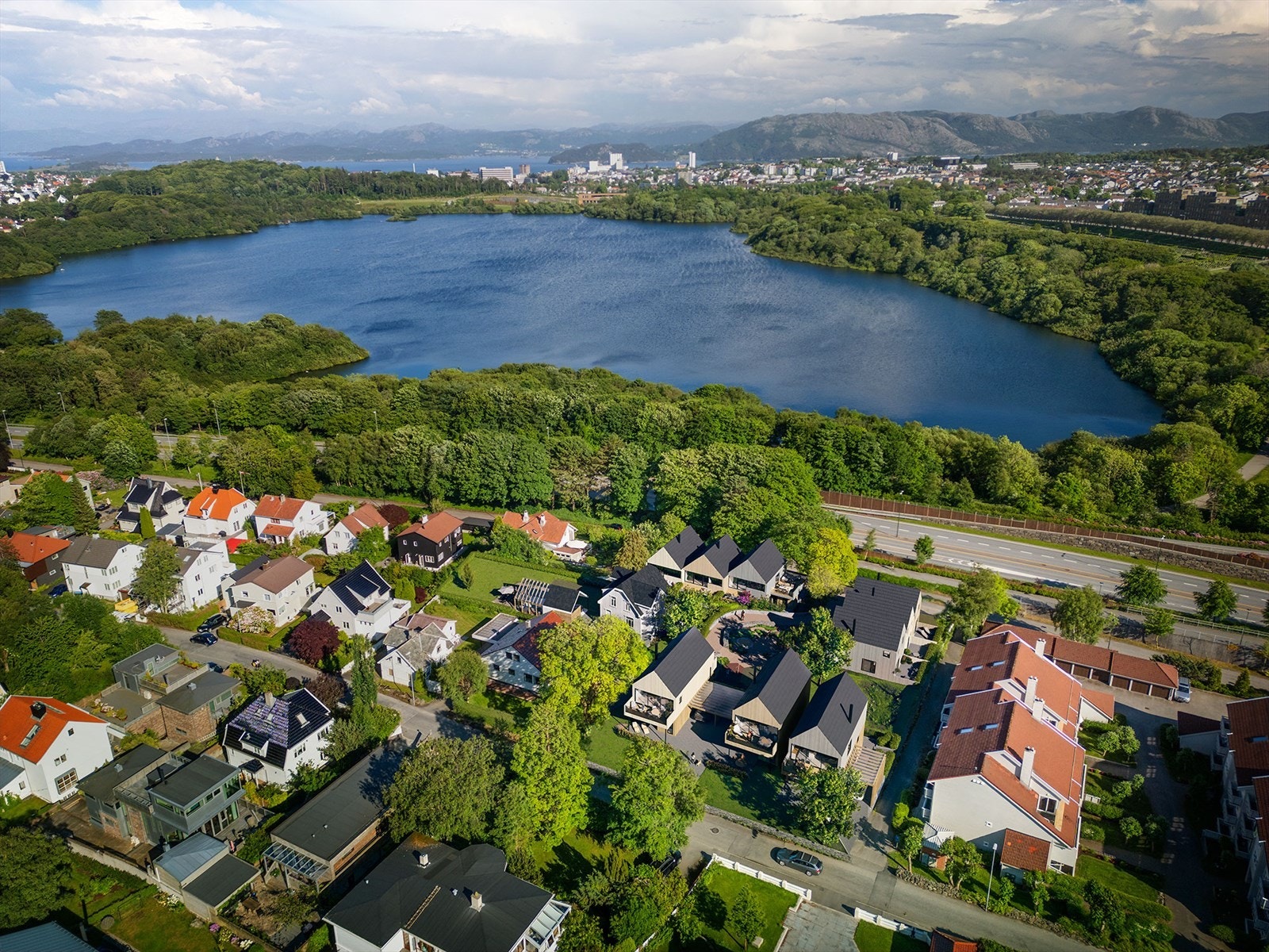 Oversiktsperspektiv Galleribilde